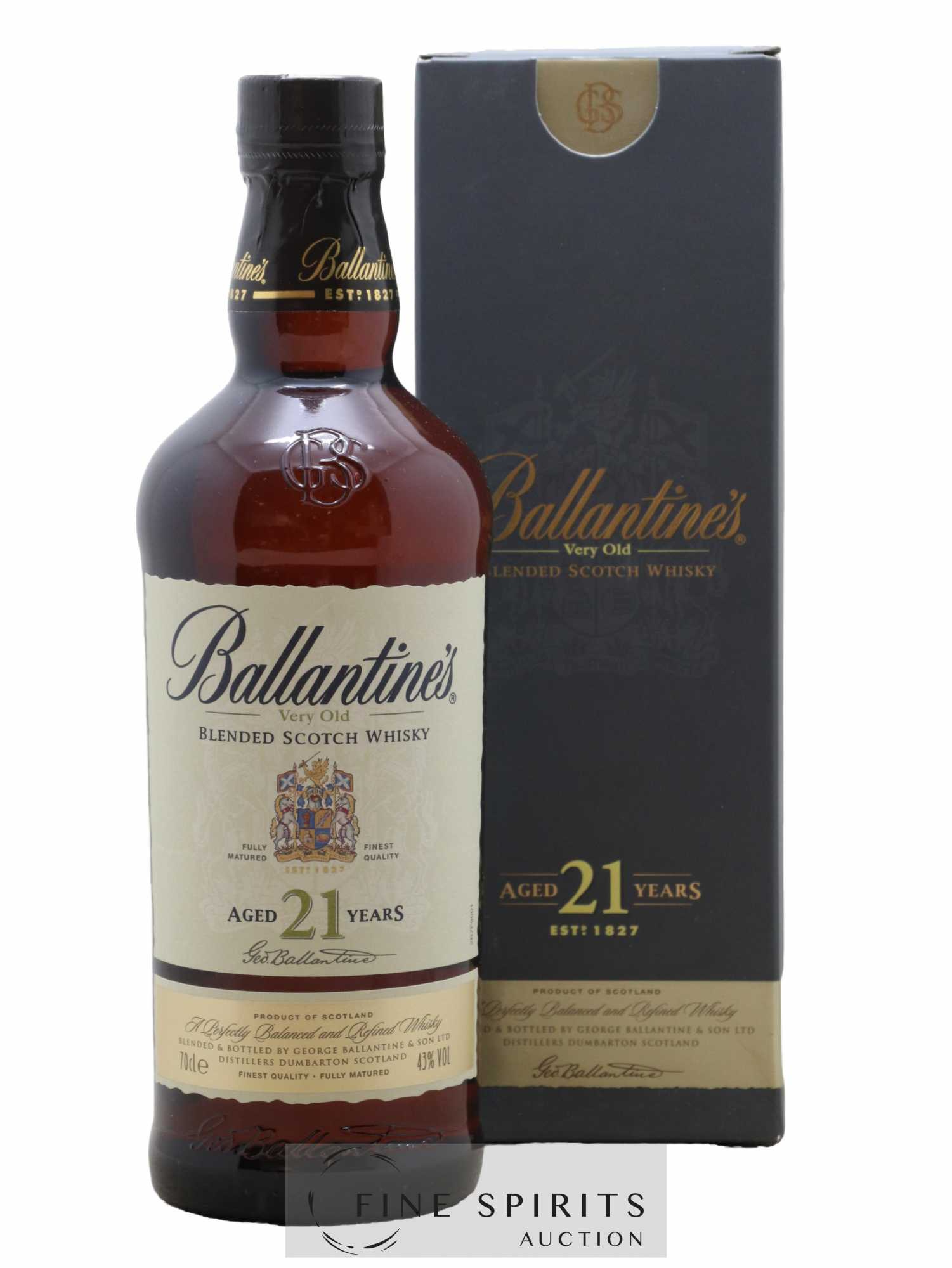 Ballantine's 21 years Of. Very Old - Lot de 1 bouteille - 0