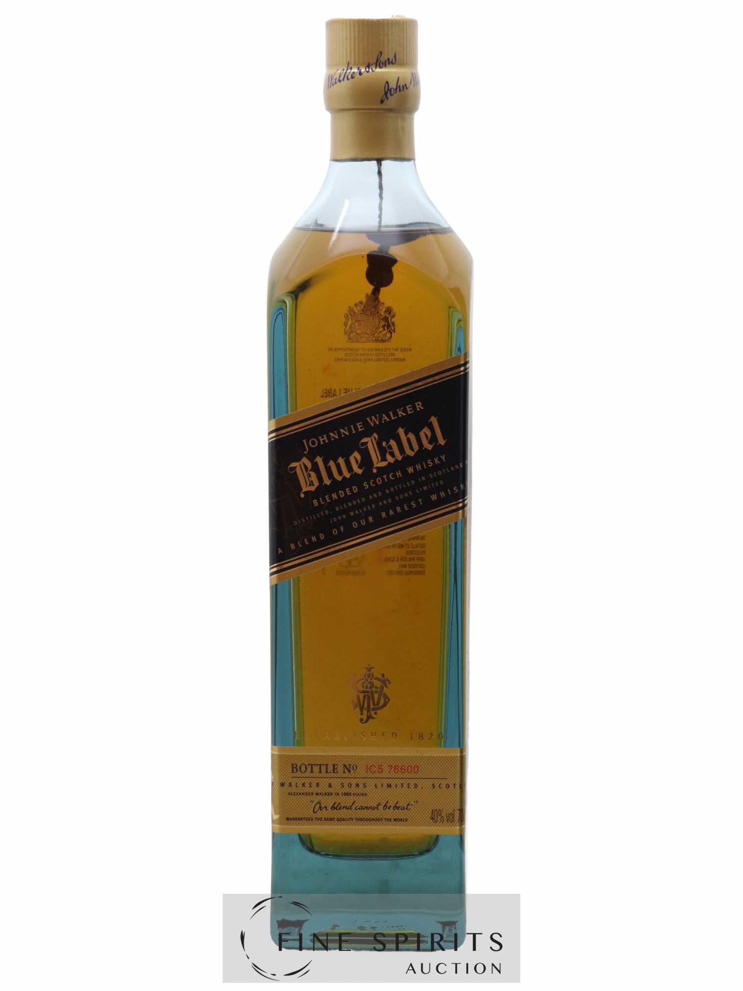 Johnnie Walker Of. Blue Label (70 cl.) - Lot of 1 bottle - 1
