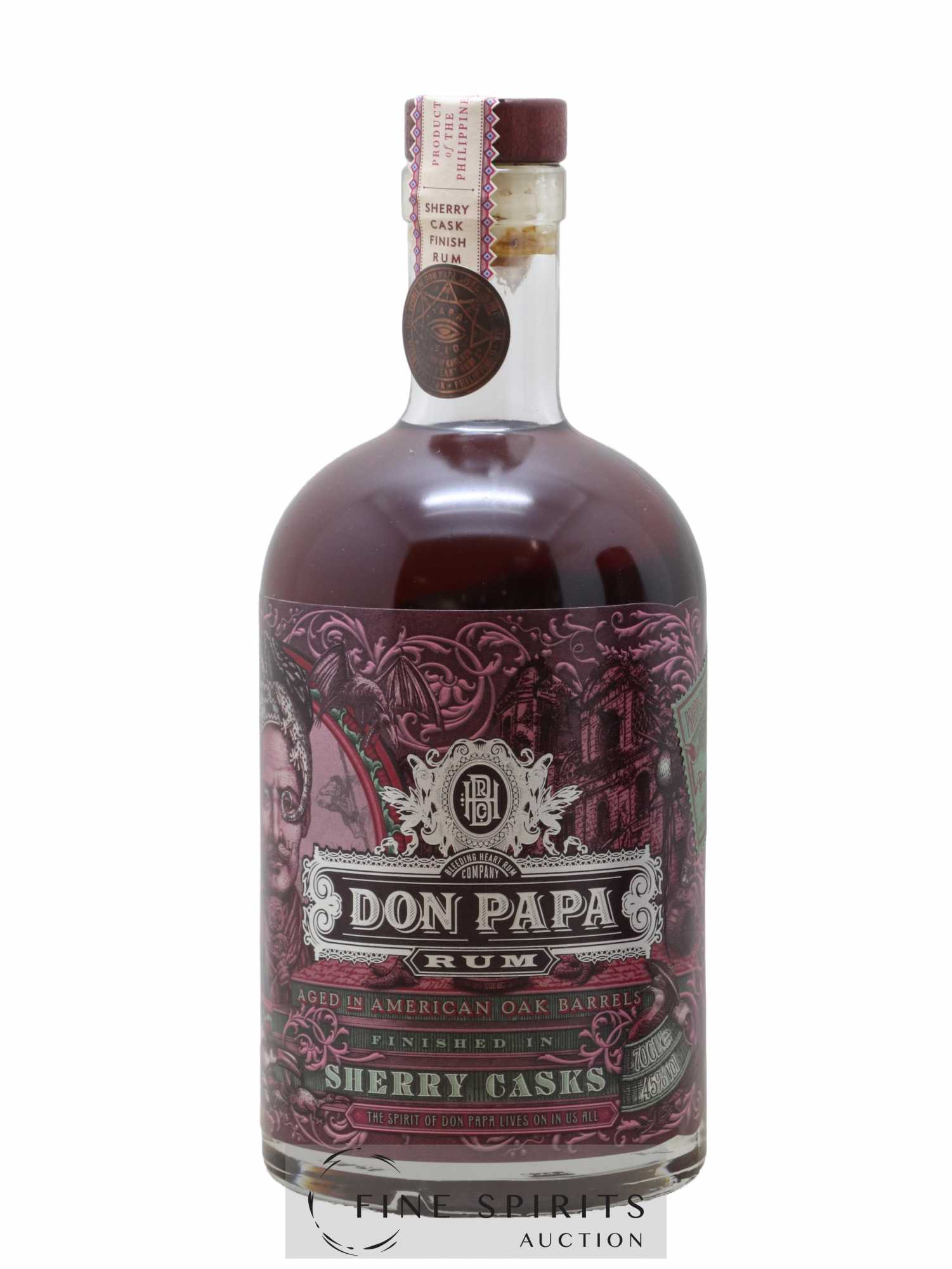 Don Papa Of. Sherry Cask Finish - Lot of 1 bottle - 1