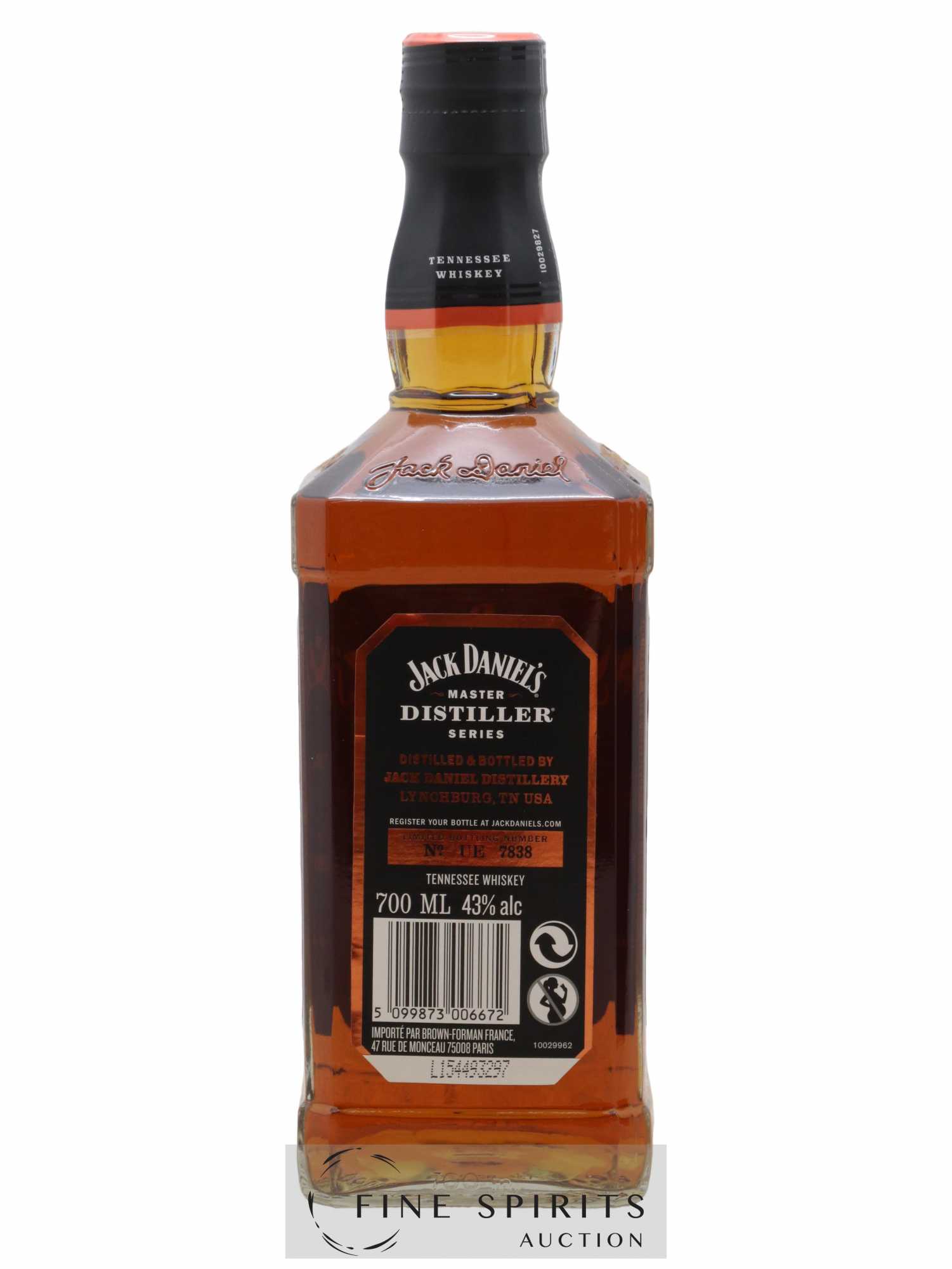 Jack Daniel's Of. Master Distiller Series n°3 Limited Edition - Lot of 1 bottle - 2