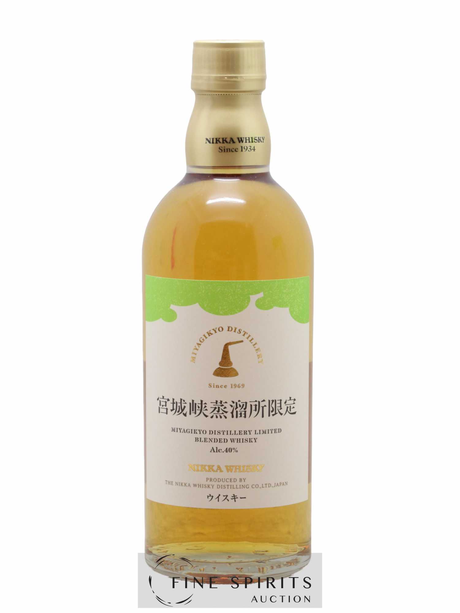 Miyagikyo Of. Blended Limited Nikka Whisky 50cl - Lot de 1 bouteille - 1