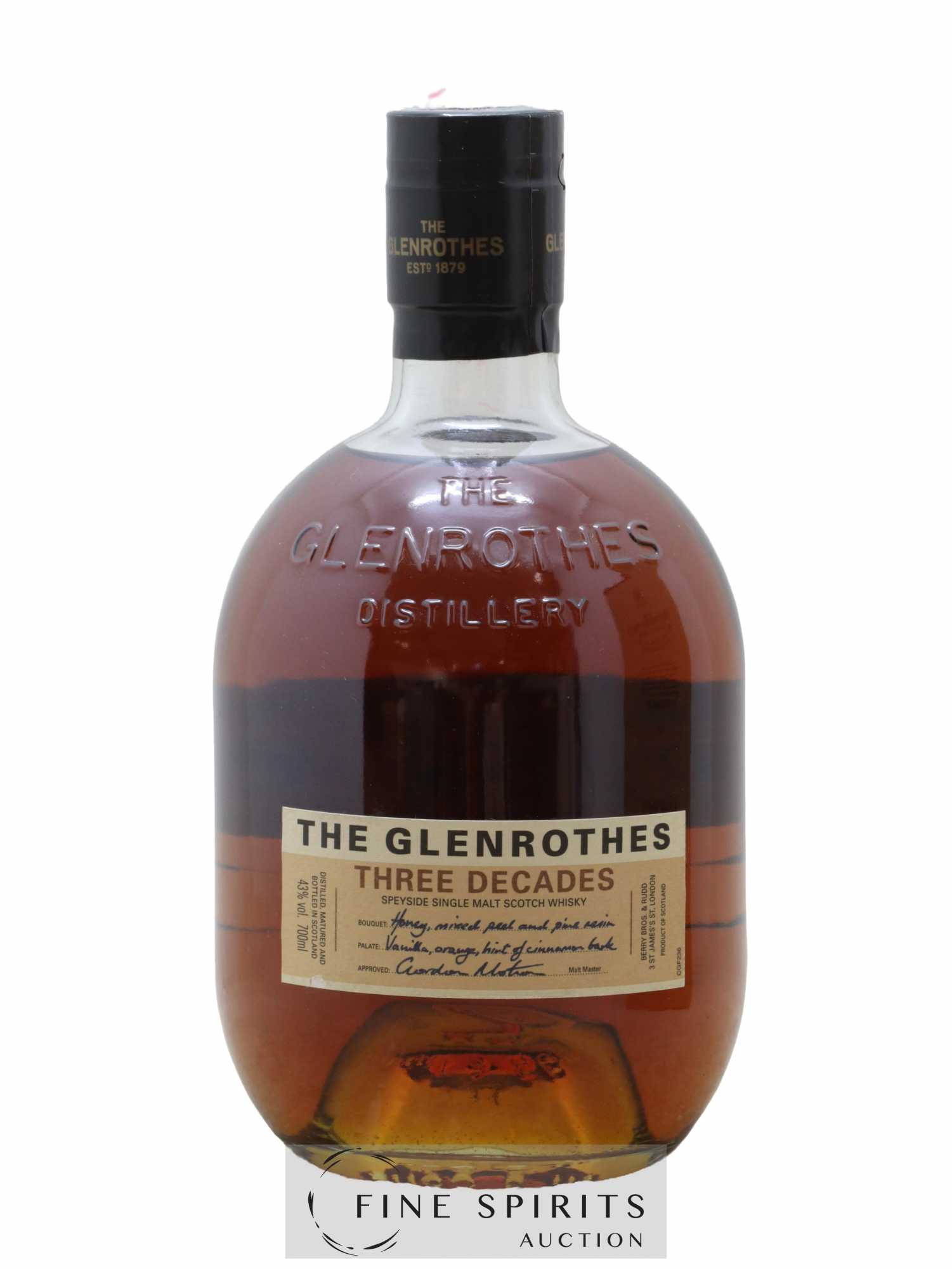 Glenrothes Of. Three Decades - Lot of 1 bottle - 1