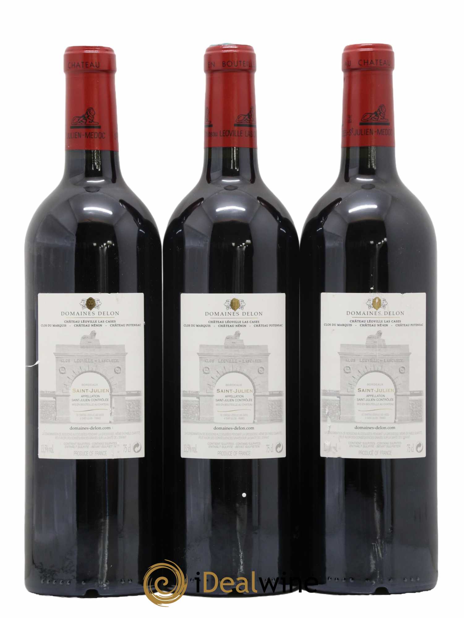 Château Léoville Las Cases 2ème Grand Cru Classé 2014 - Lot de 3 bouteilles - 1