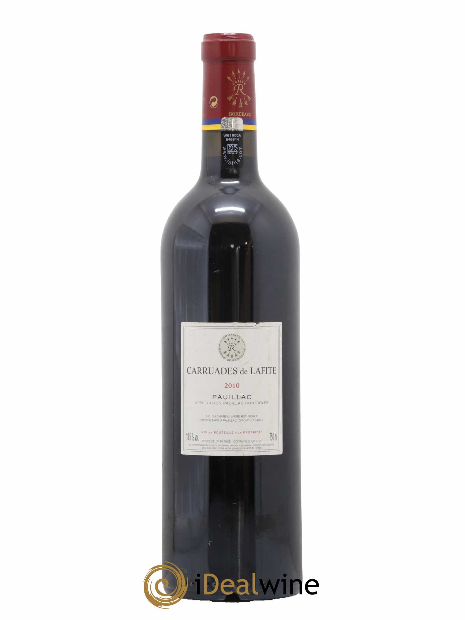 Carruades de Lafite Rothschild Second Vin 2010 - Lot de 1 bouteille - 1