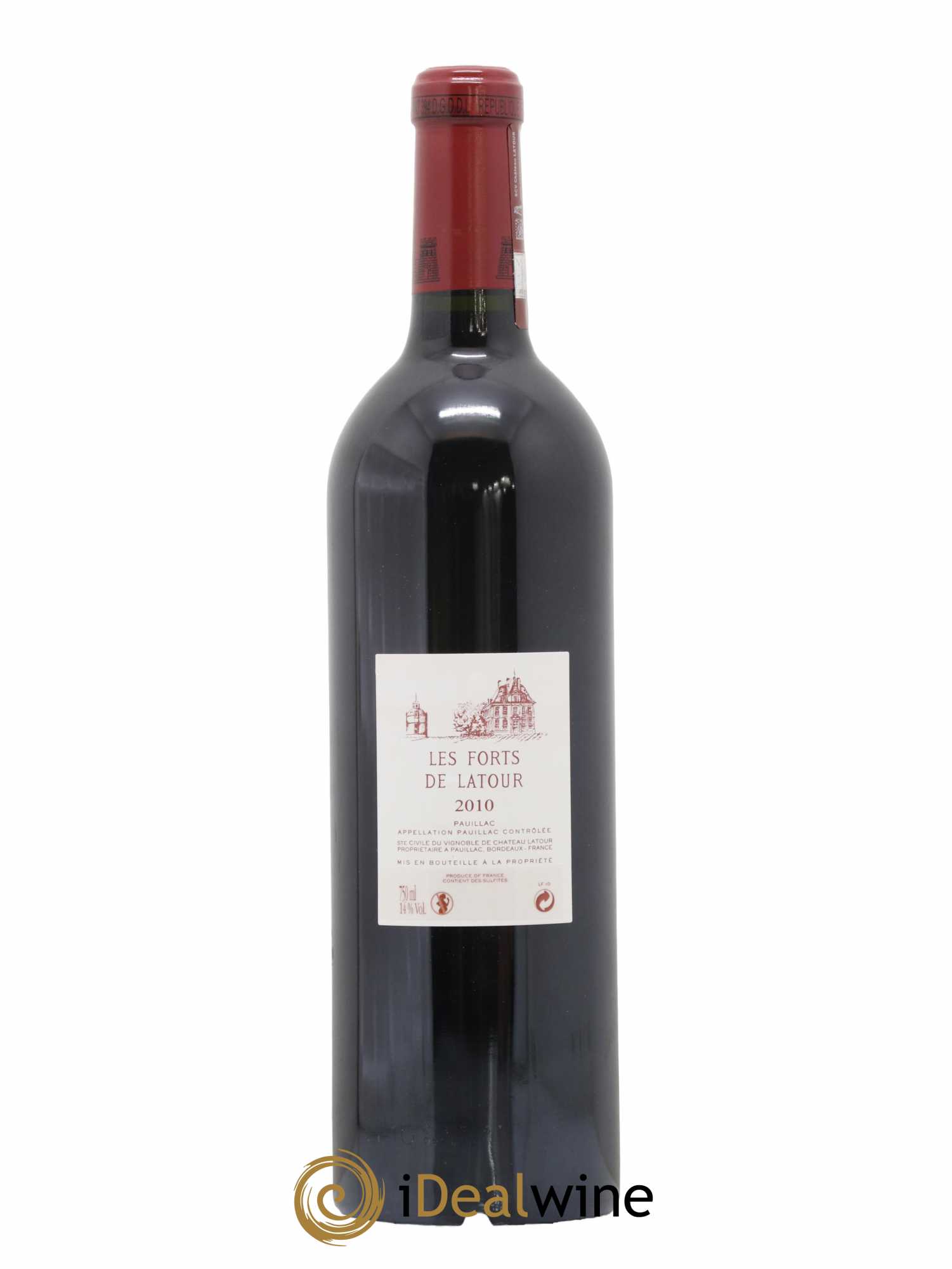 Les Forts de Latour Second Vin 2010 - Lot de 1 bouteille - 1