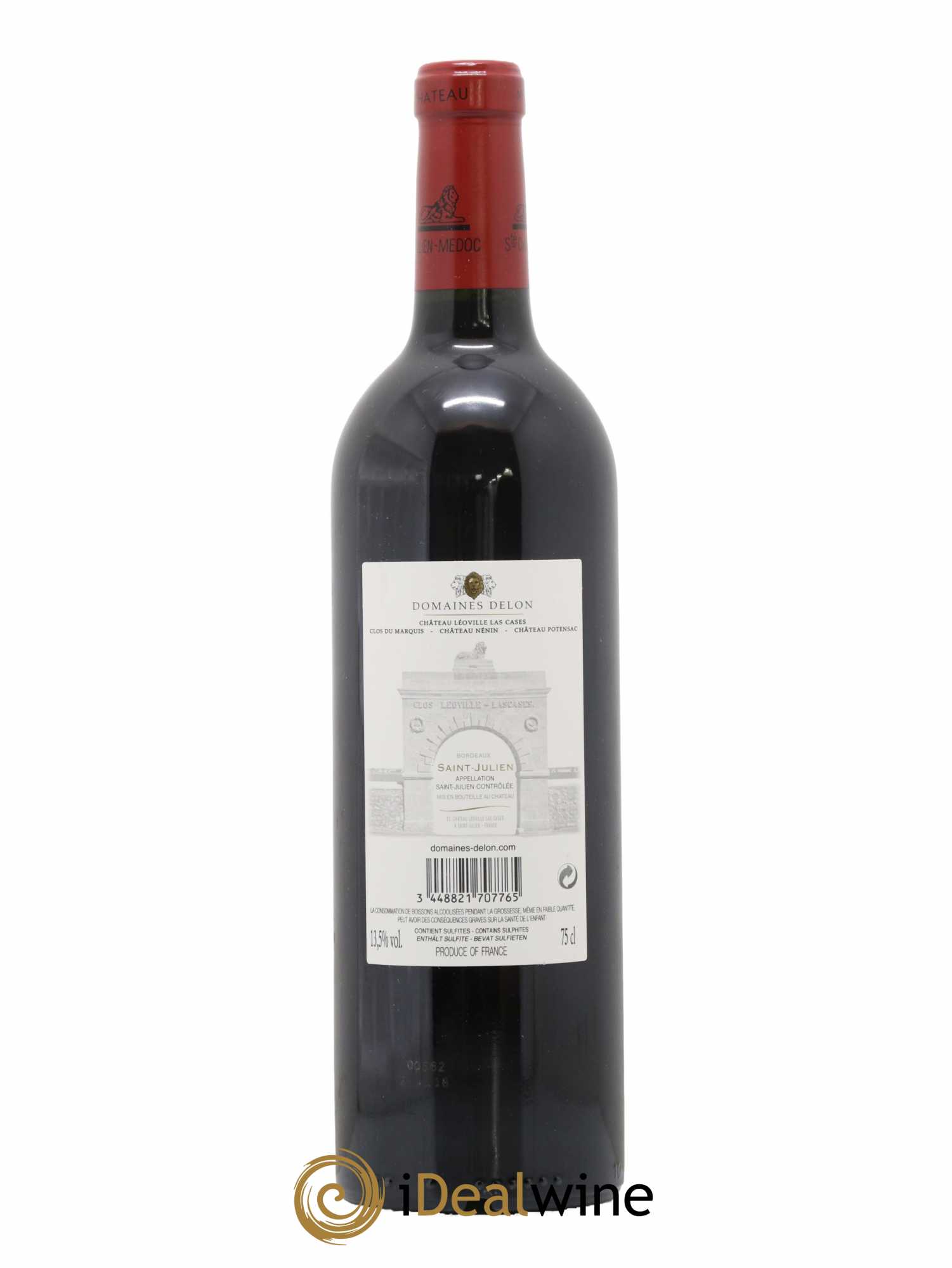Château Léoville Las Cases 2ème Grand Cru Classé 2016 - Lot de 1 bouteille - 1