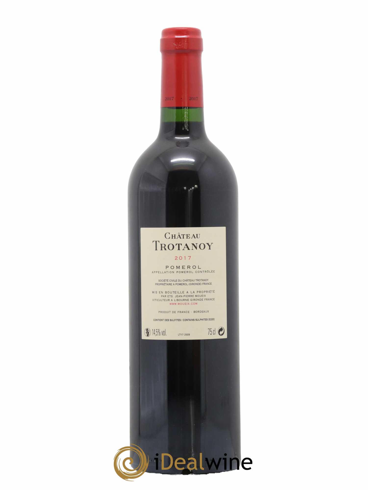 Château Trotanoy 2017 - Lot de 1 bouteille - 1