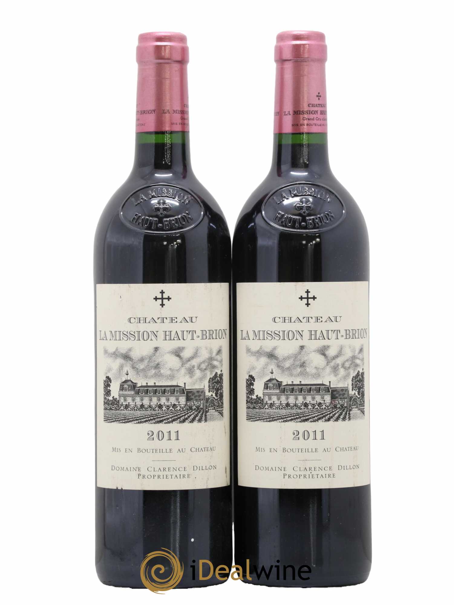Château la Mission Haut-Brion Cru Classé de Graves 2011 - Lot de 2 bouteilles - 0