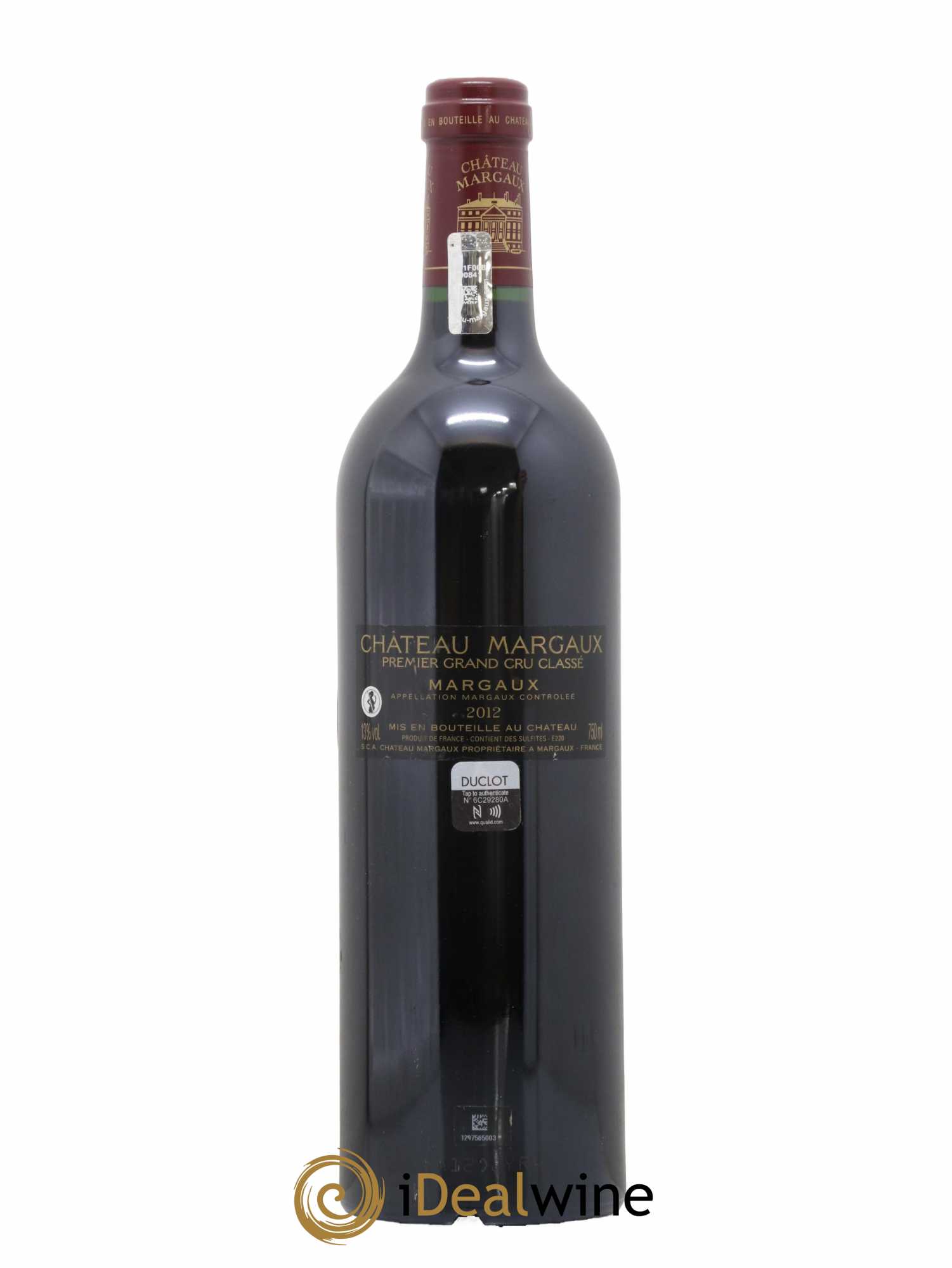 Château Margaux 1er Grand Cru Classé 2012 - Lot of 1 bottle - 1