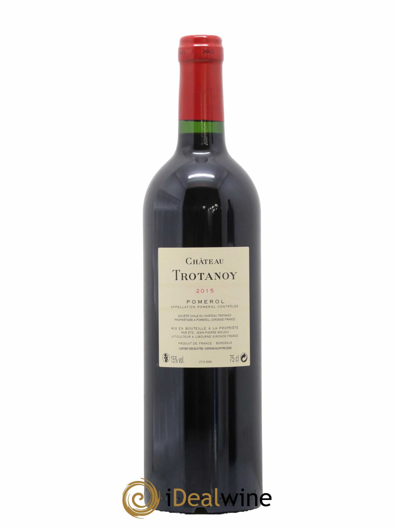 Château Trotanoy 2015 - Lot de 1 bouteille - 1