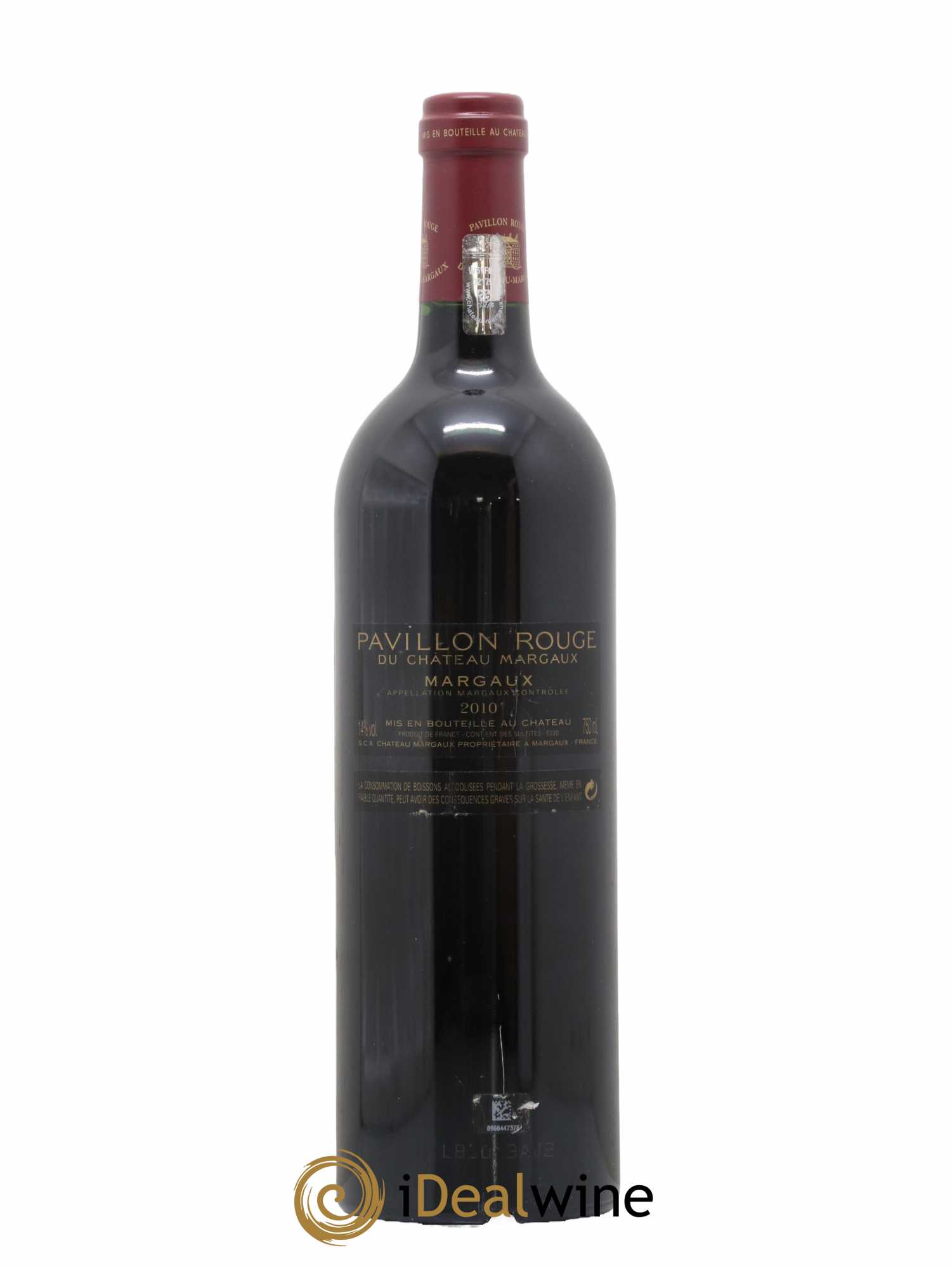 Pavillon Rouge du Château Margaux Second Vin 2010 - Lot de 1 bouteille - 1