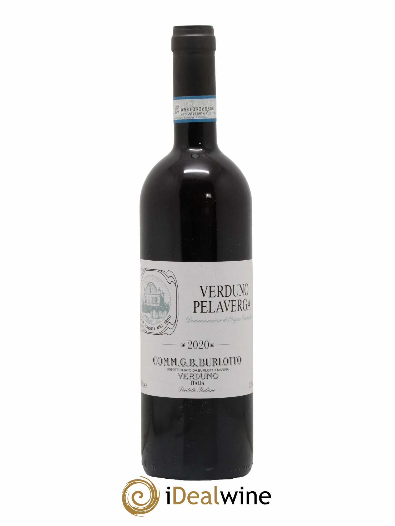 Verduno Pelaverga DOC Comm. Giovan Battista Burlotto 2020 - Lot de 1 bouteille - 0