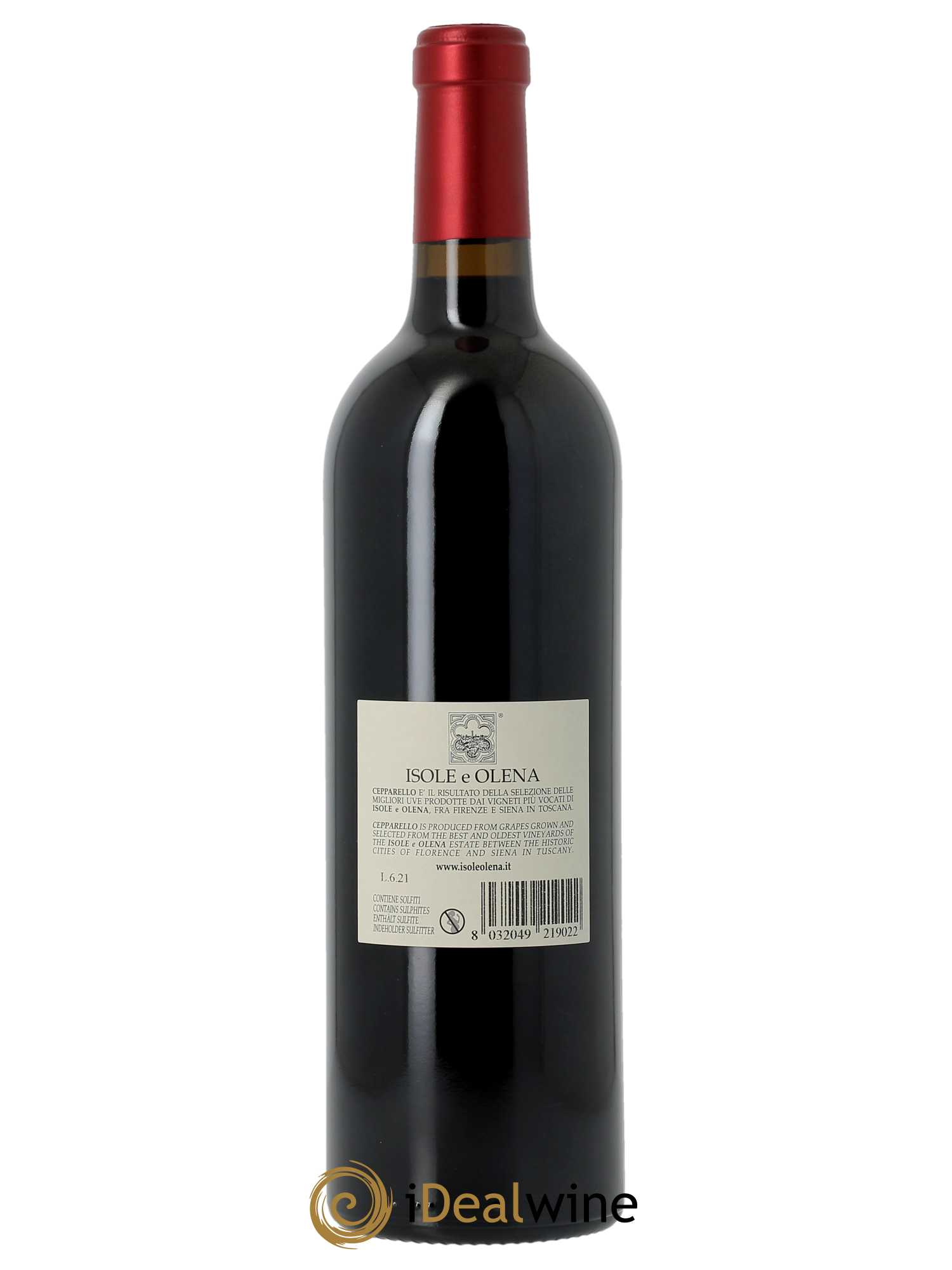 Toscana IGT Cepparello Isole e olena 2019 - Lot de 1 bouteille - 3