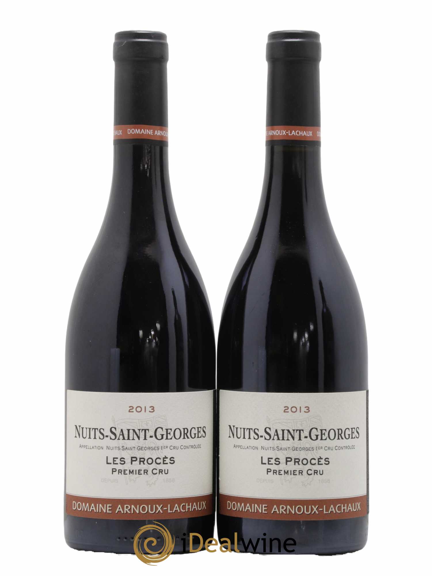 Nuits-Saint-Georges 1er Cru Les Procès Arnoux-Lachaux (Domaine) 2013 - Lot de 2 bouteilles - 0
