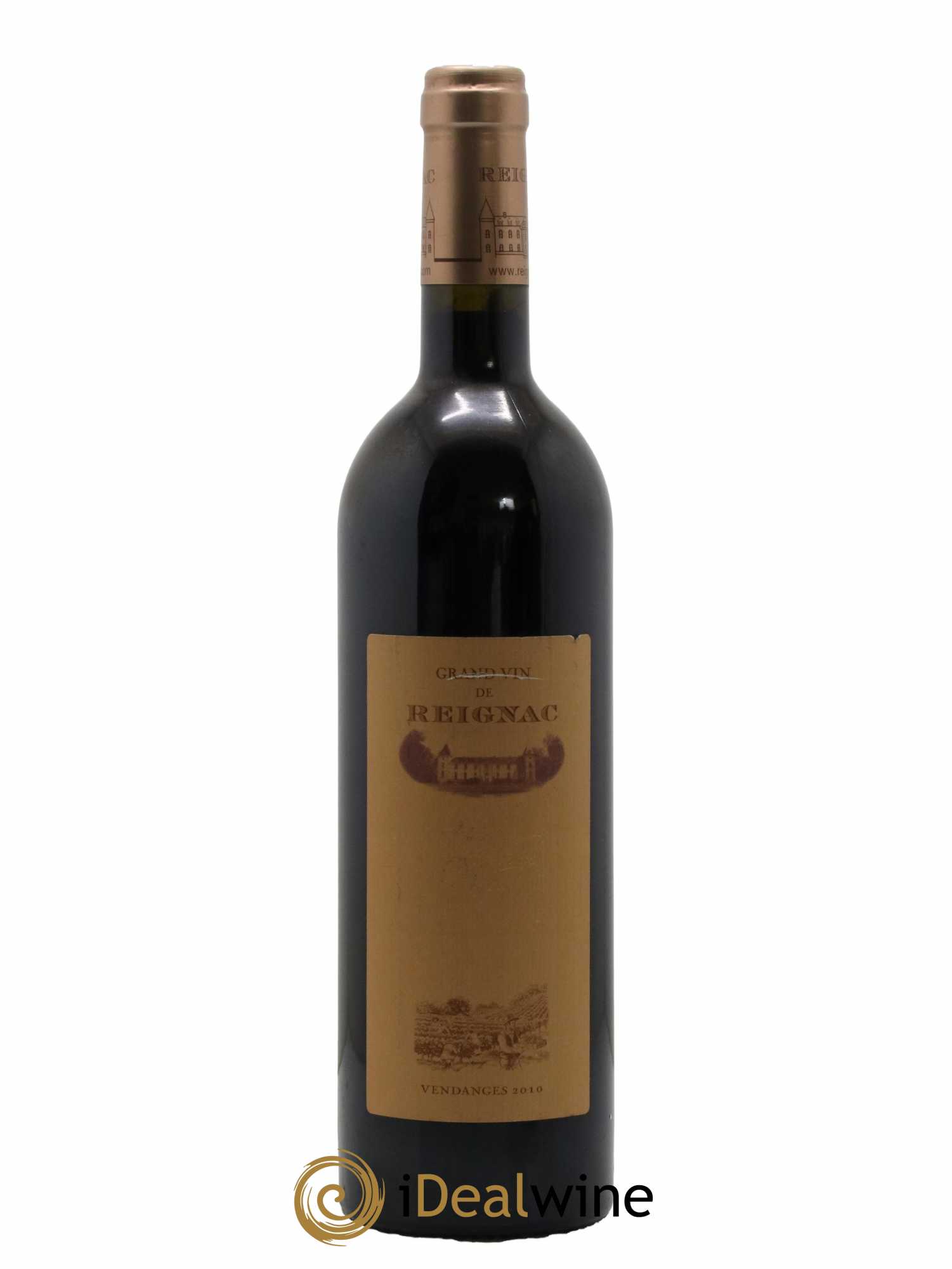 Grand vin de Reignac 2010 - Lot de 1 bouteille - 0