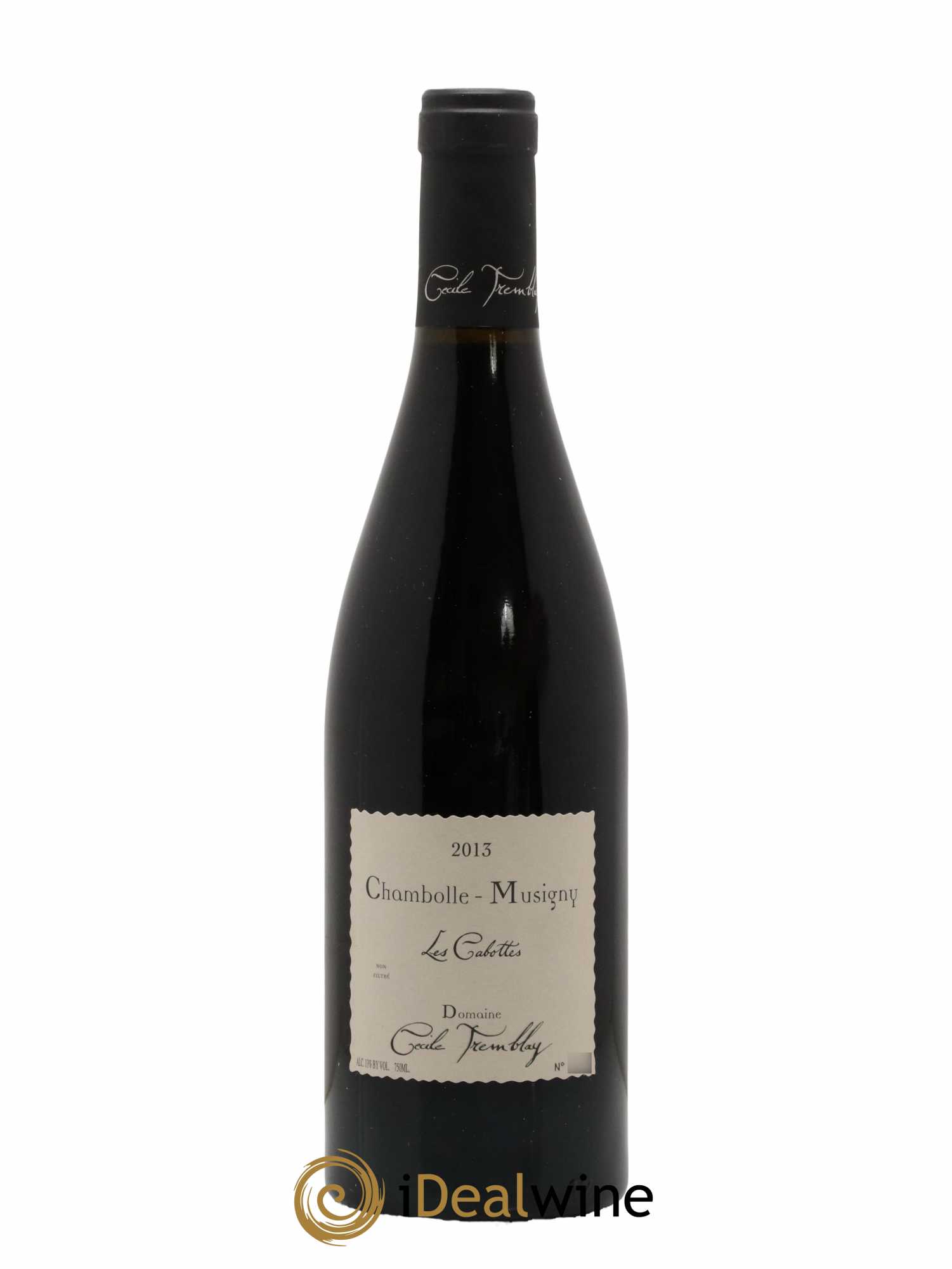 Chambolle-Musigny Les Cabottes Cécile Tremblay 2013 - Lot of 1 bottle - 0