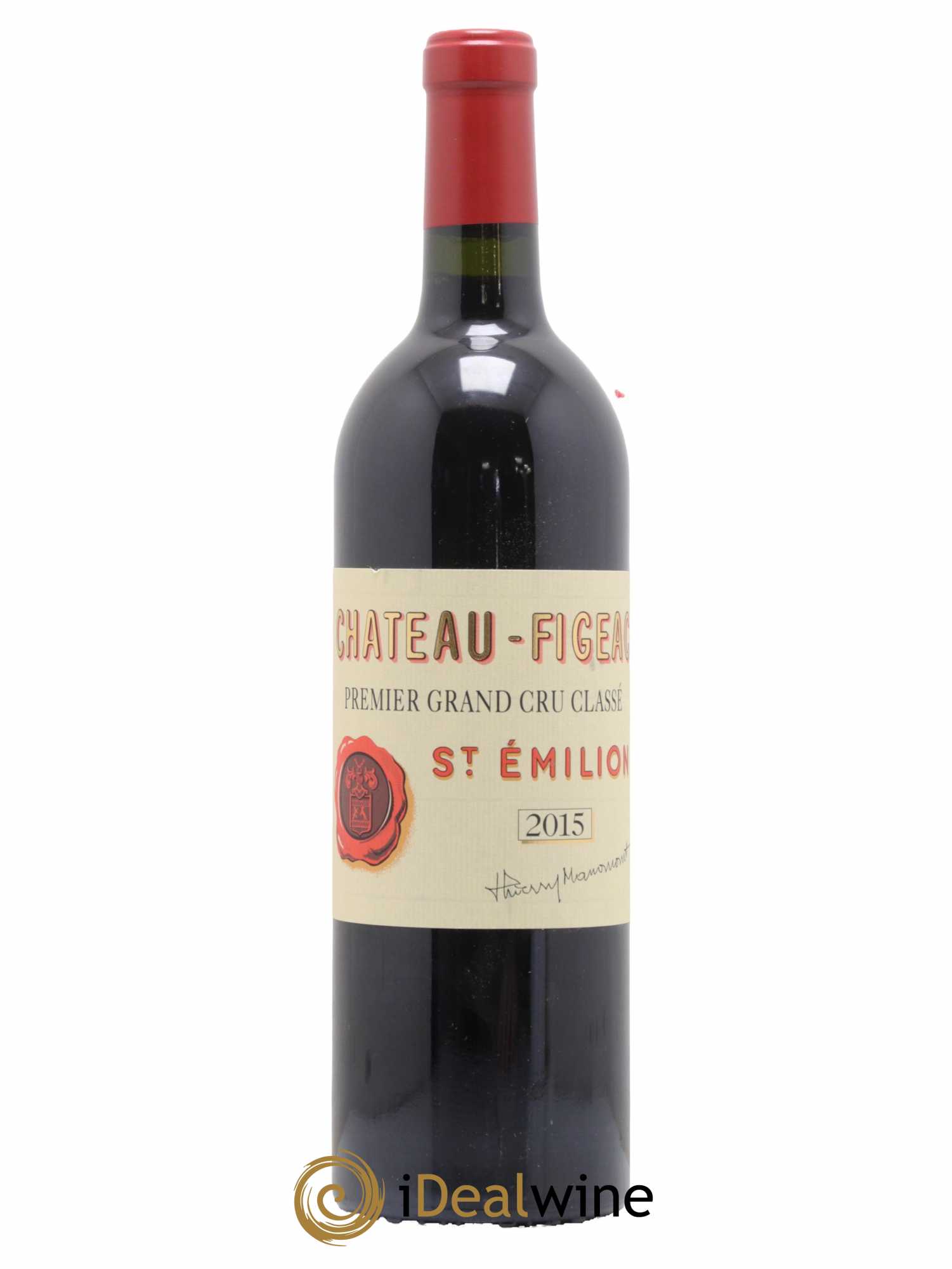 Château Figeac 1er Grand Cru Classé A 2015 - Lot de 1 bouteille - 0