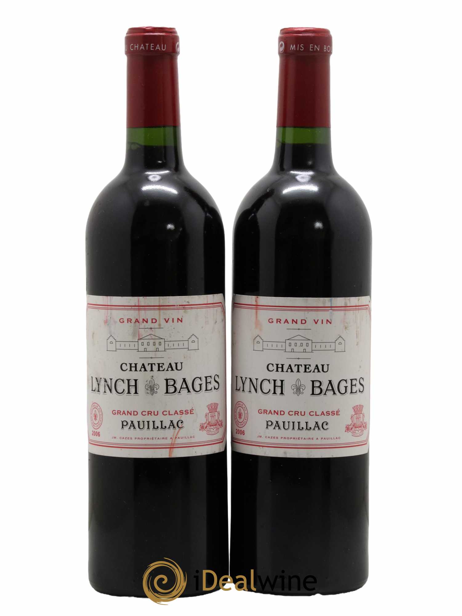 Château Lynch Bages 5ème Grand Cru Classé 2006 - Lot de 2 bouteilles - 0