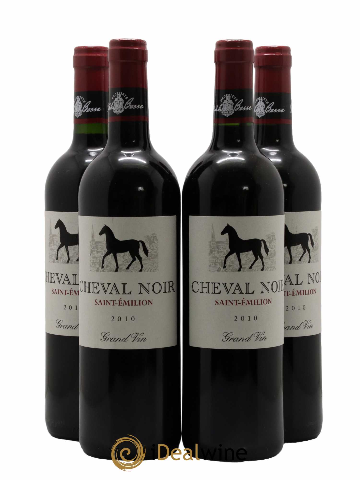 Château Cheval Noir 2010 - Lot de 4 bouteilles - 0
