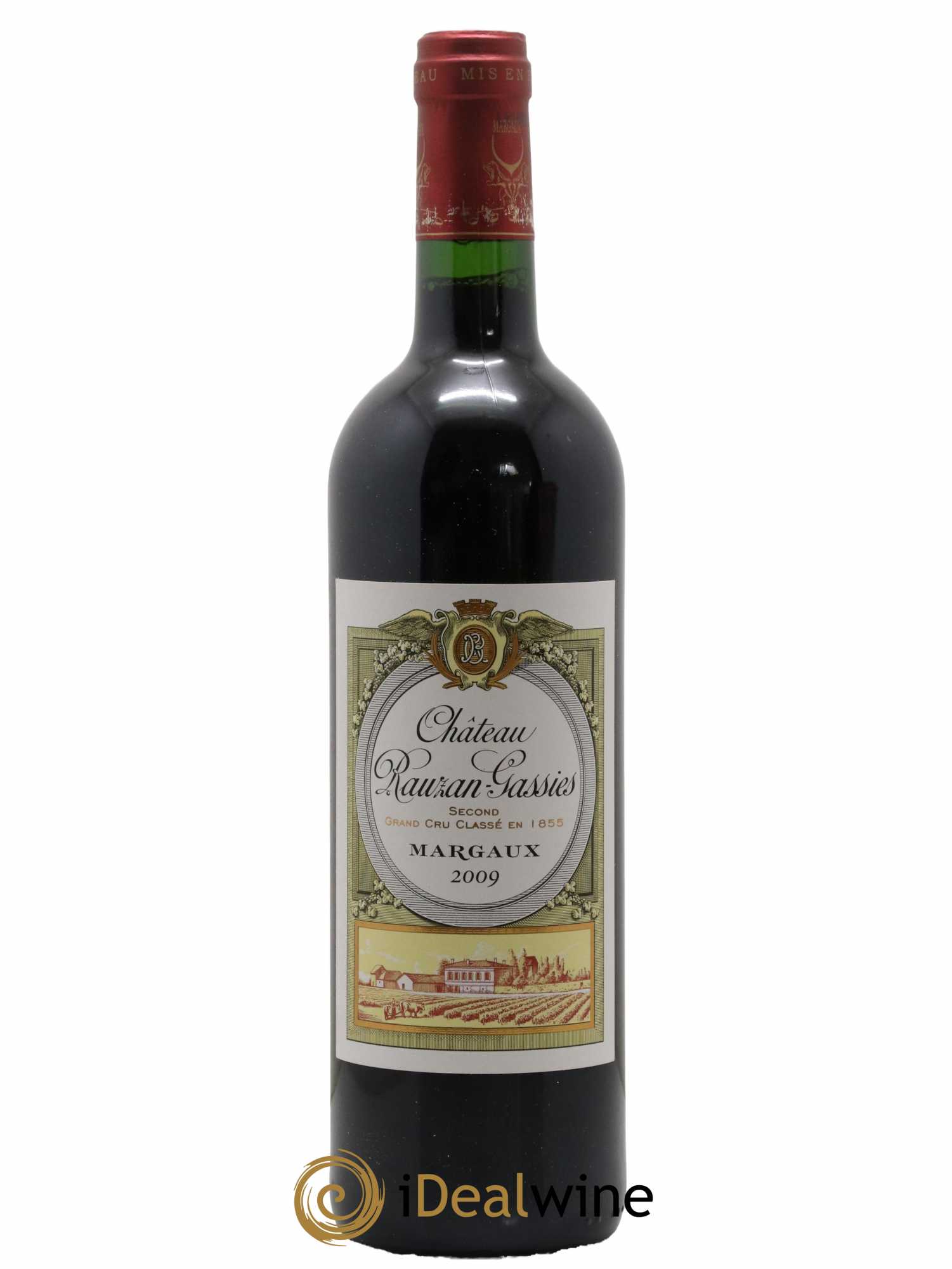 Château Rauzan-Gassies 2ème Grand Cru Classé 2009 - Lot de 1 bouteille - 0