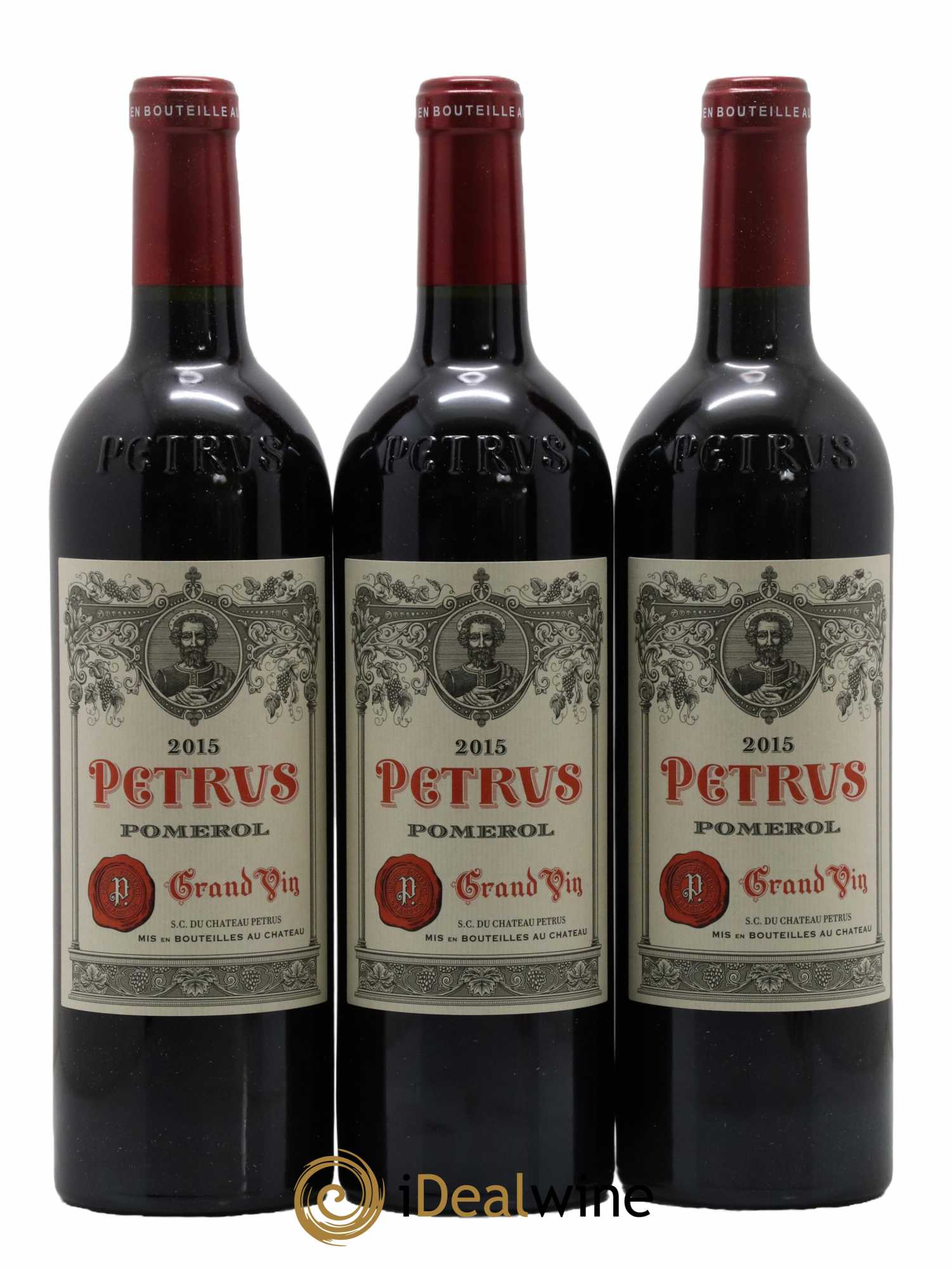 Petrus 2015 - Lot de 6 bouteilles - 1