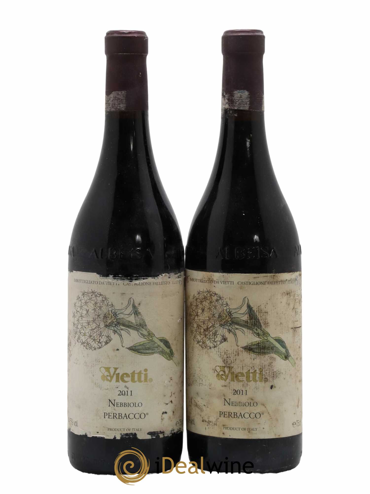 Langhe DOC Perbacco Vietti 2011 - Lot of 2 bottles - 0