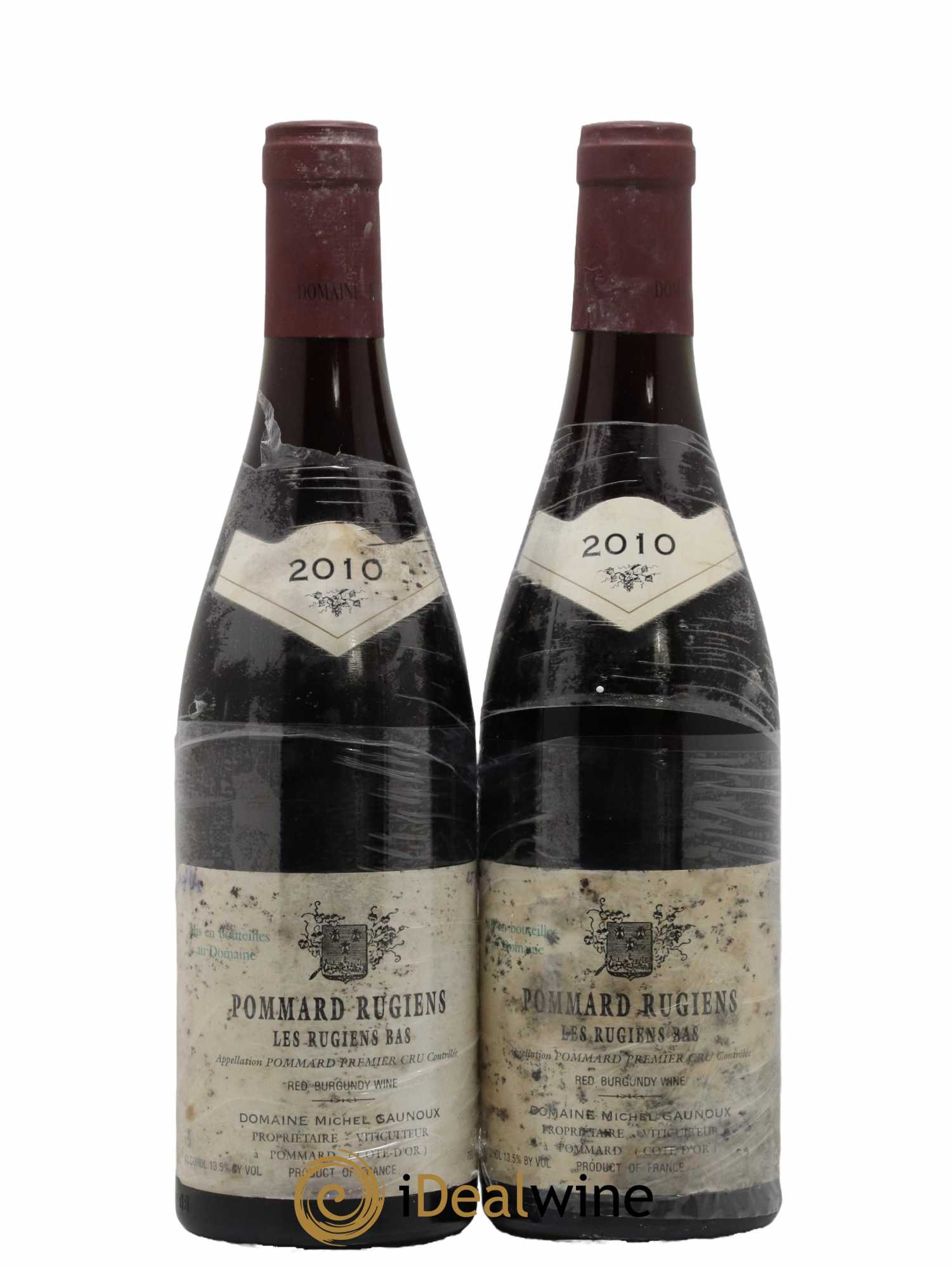 Pommard 1er Cru Rugiens Michel Gaunoux 2010 - Lot de 2 bouteilles - 0