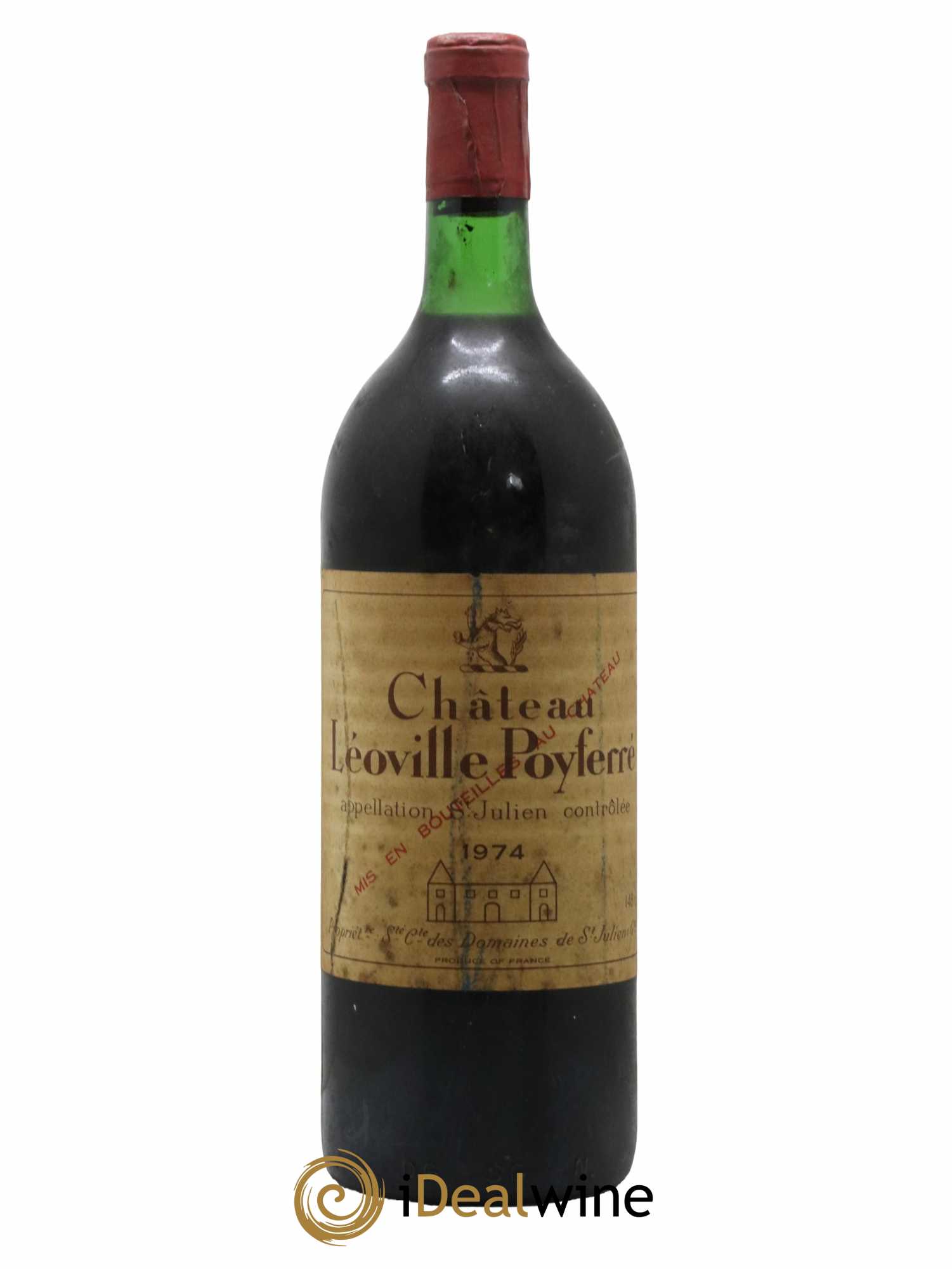 Château Léoville Poyferré 2ème Grand Cru Classé 1974 - Lot of 1 magnum - 0