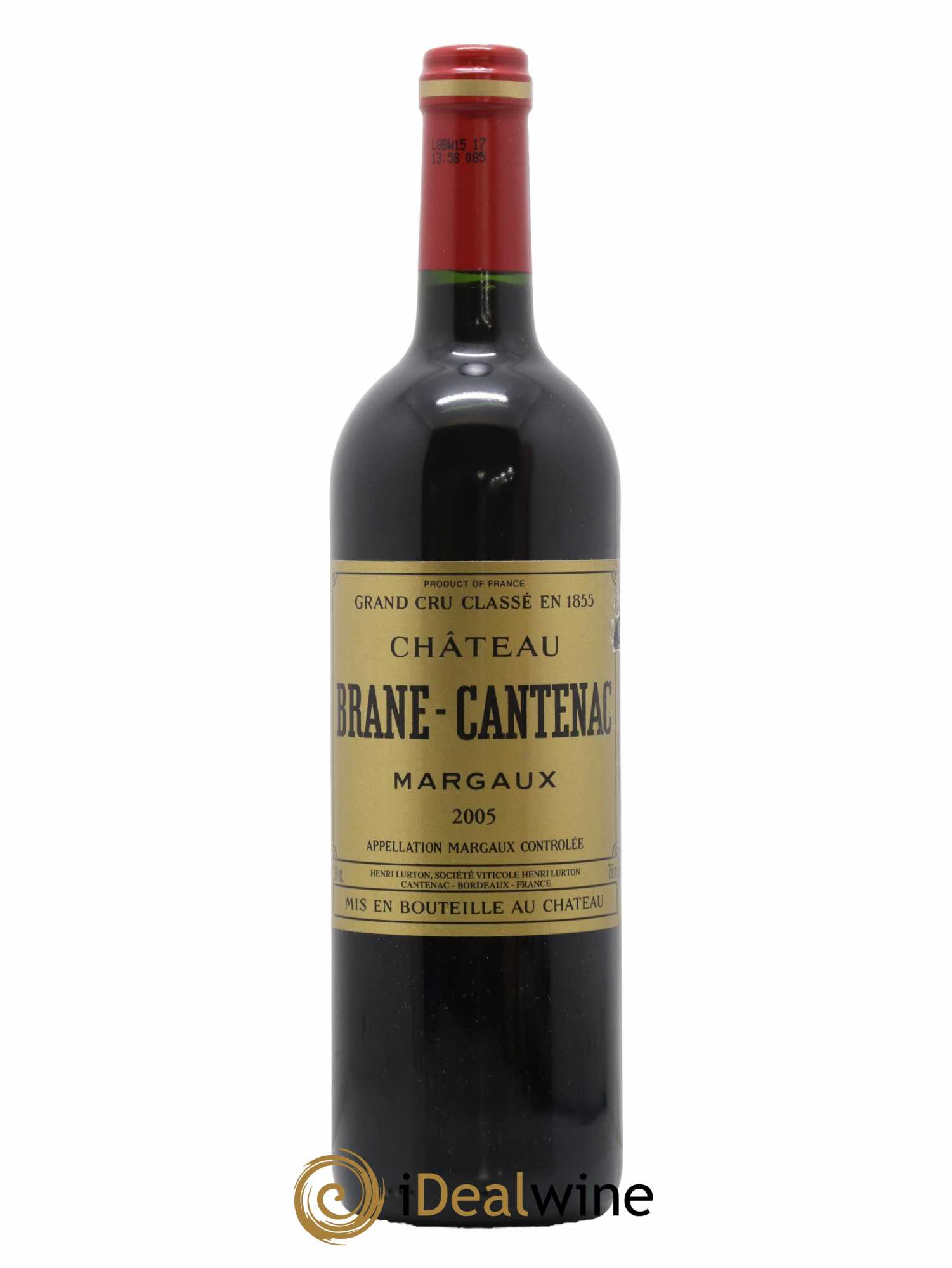 Château Brane Cantenac 2ème Grand Cru Classé 2005 - Lot de 1 bouteille - 0