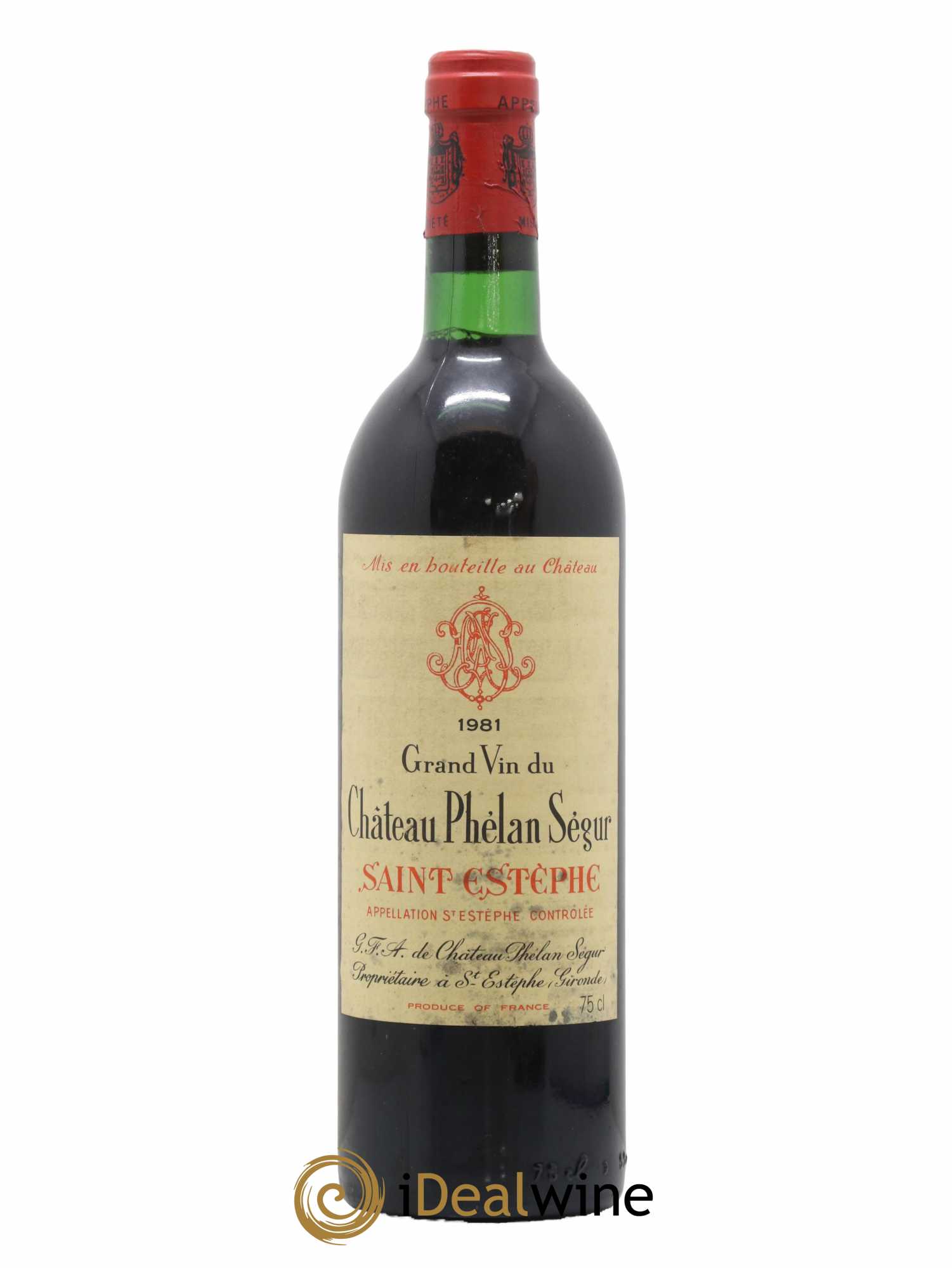 Château Phélan Ségur 1981 - Lot de 1 bouteille - 0