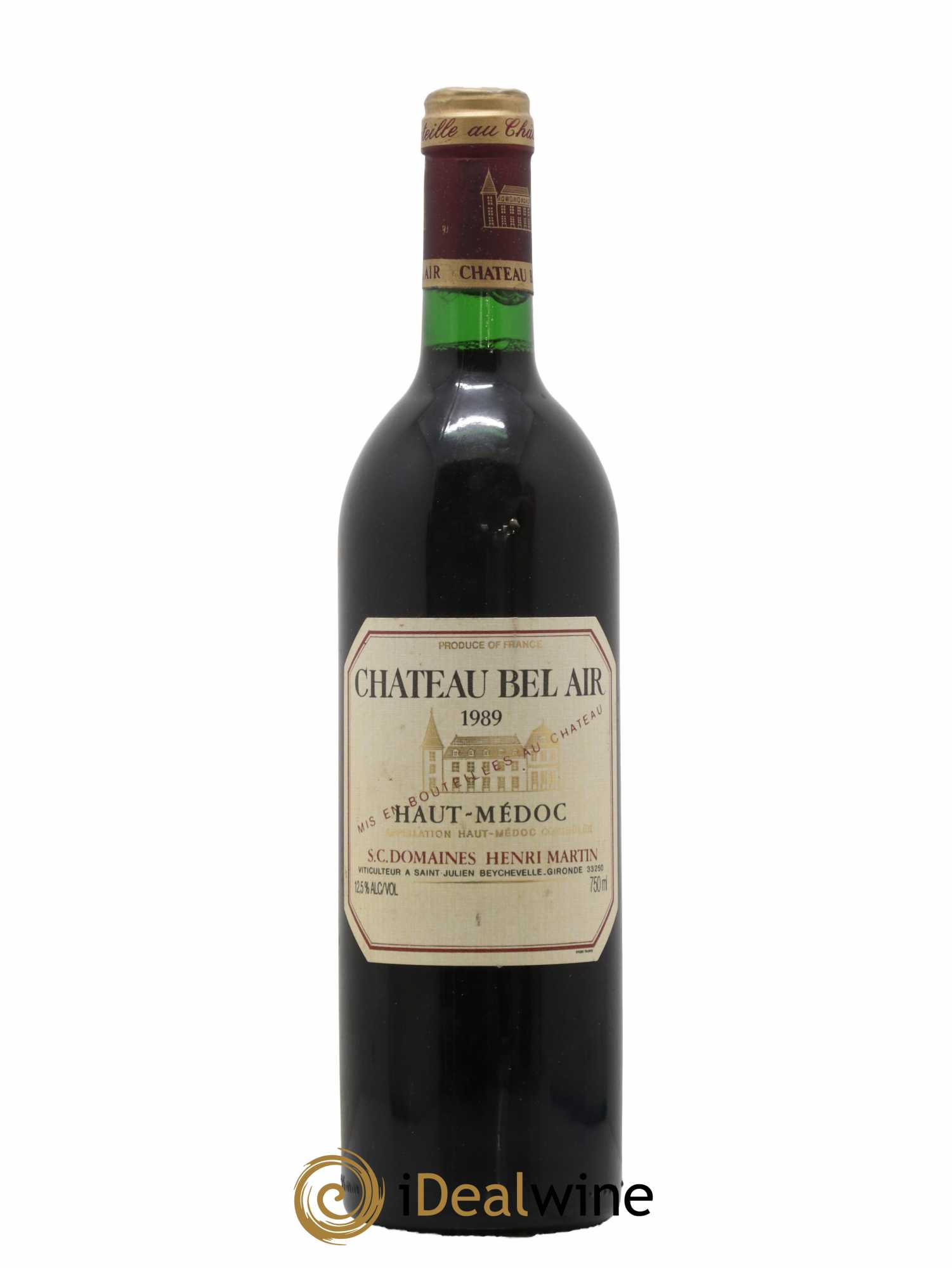 Château Bel Air 1989 - Lot de 1 bouteille - 0