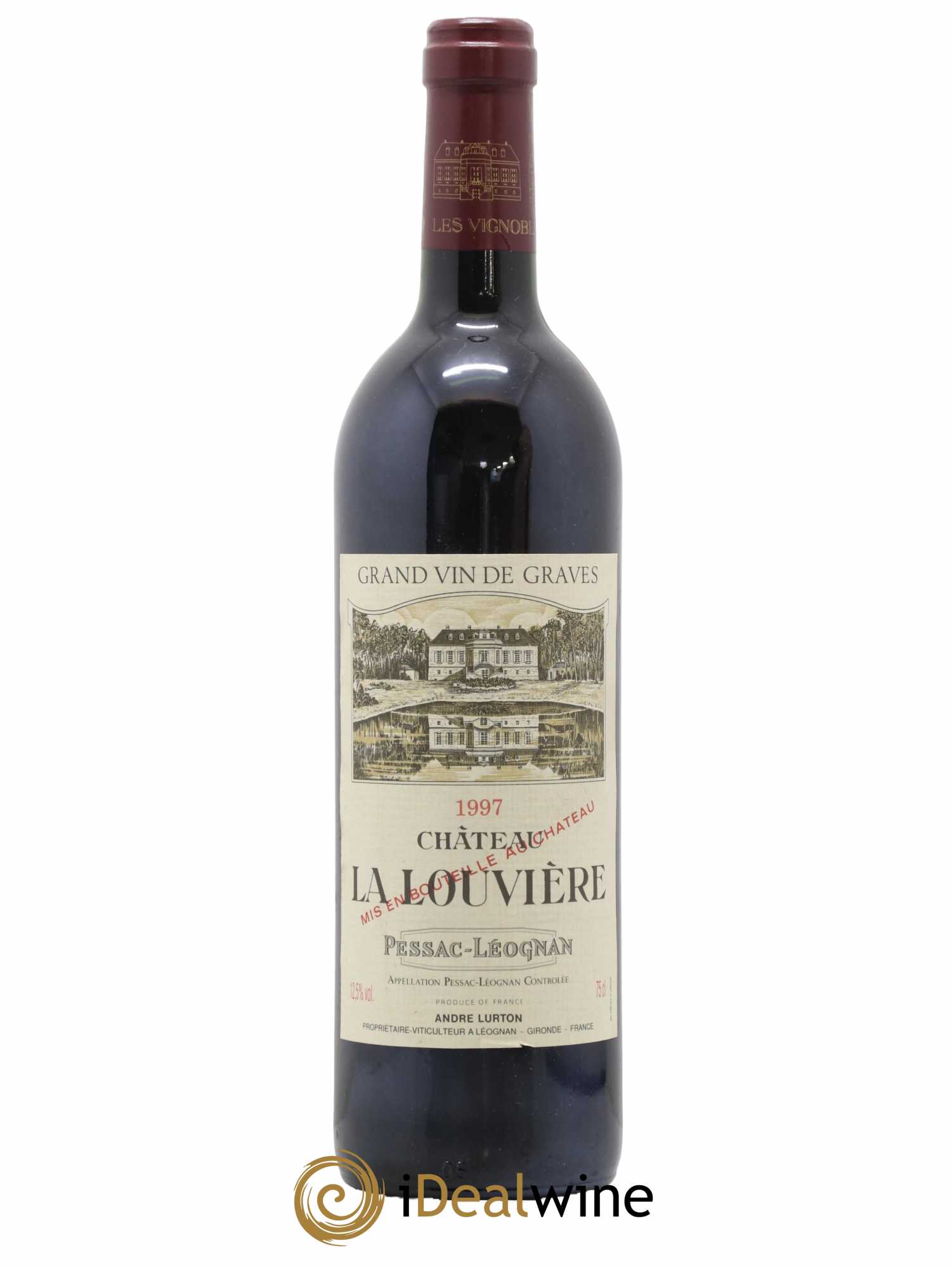 Château la Louvière 1997 - Posten von 1 Flasche - 0