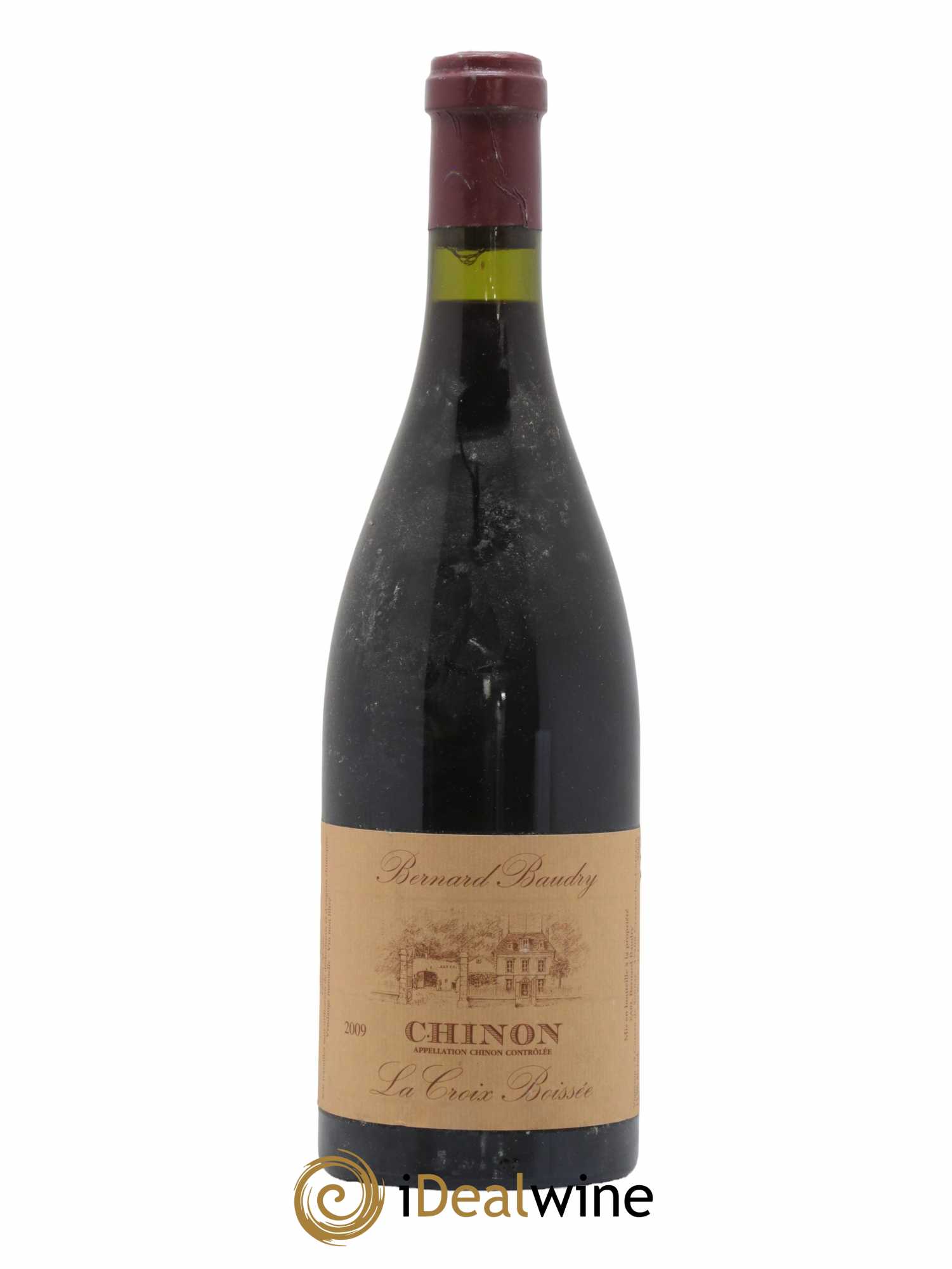 Chinon La Croix Boissée Bernard Baudry 2009 - Lot de 1 bouteille - 0