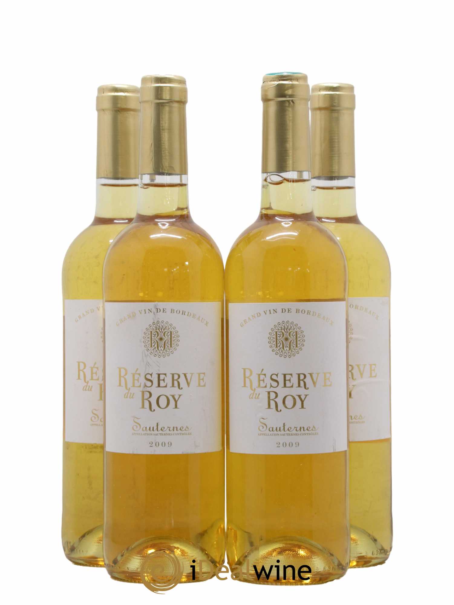 Sauternes Chateau Reserve Du Roy 2009 - Lotto di 4 bottiglie - 0