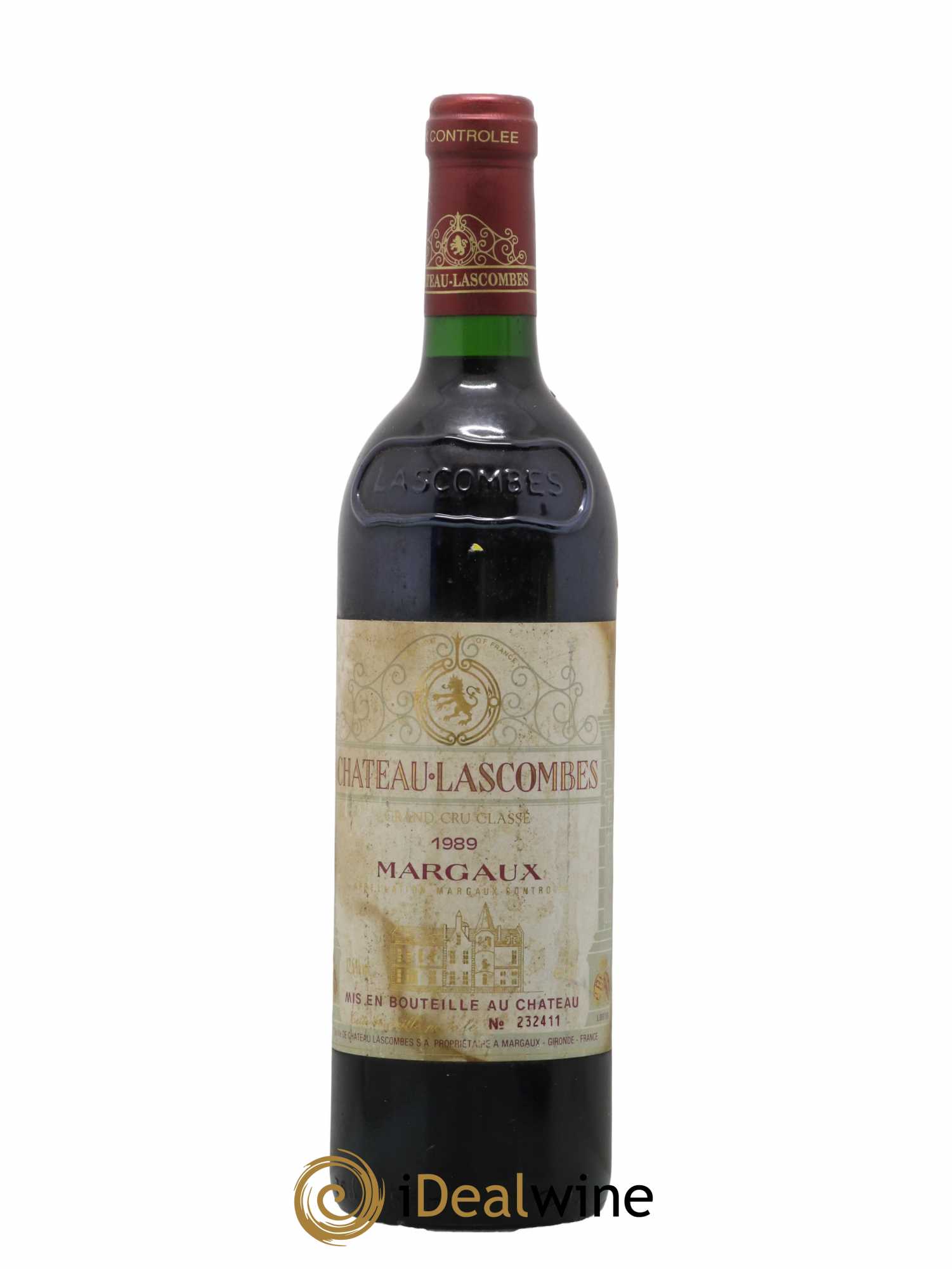 Château Lascombes 2ème Grand Cru Classé 1989 - Lot de 1 bouteille - 0