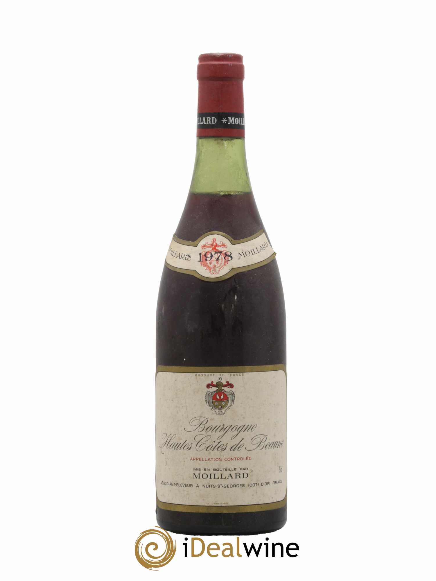 Hautes-Côtes de Beaune Moillard 1978 - Lot of 1 bottle - 0