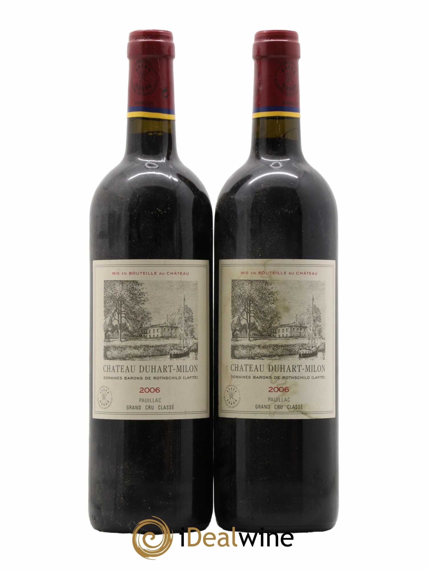 Château Duhart-Milon 4ème Grand Cru Classé 2006 - Lot de 2 bouteilles - 0