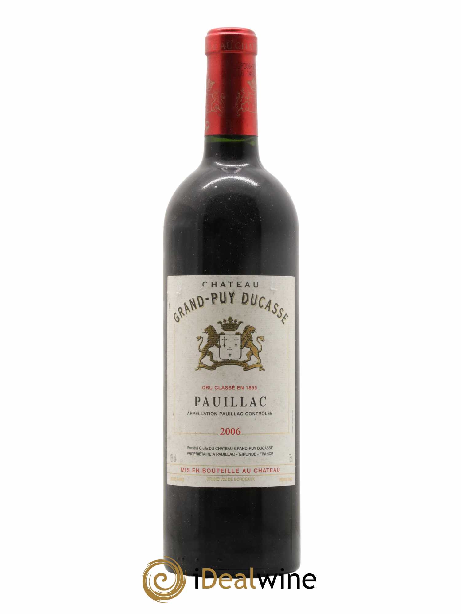 Château Grand Puy Ducasse 5ème Grand Cru Classé 2006 - Lot de 1 bouteille - 0