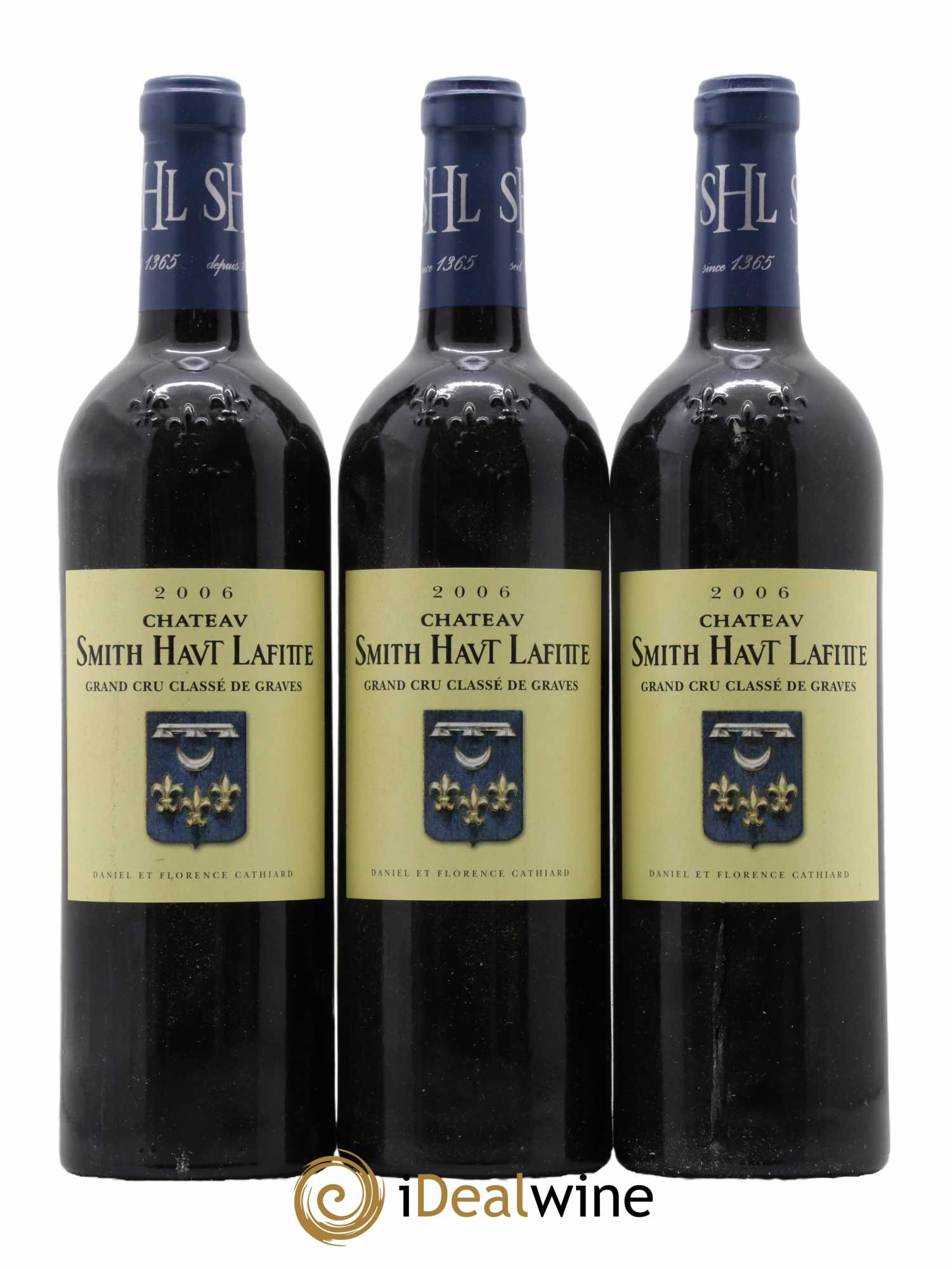 Château Smith Haut Lafitte Cru Classé de Graves 2006 - Lot de 3 bouteilles - 0