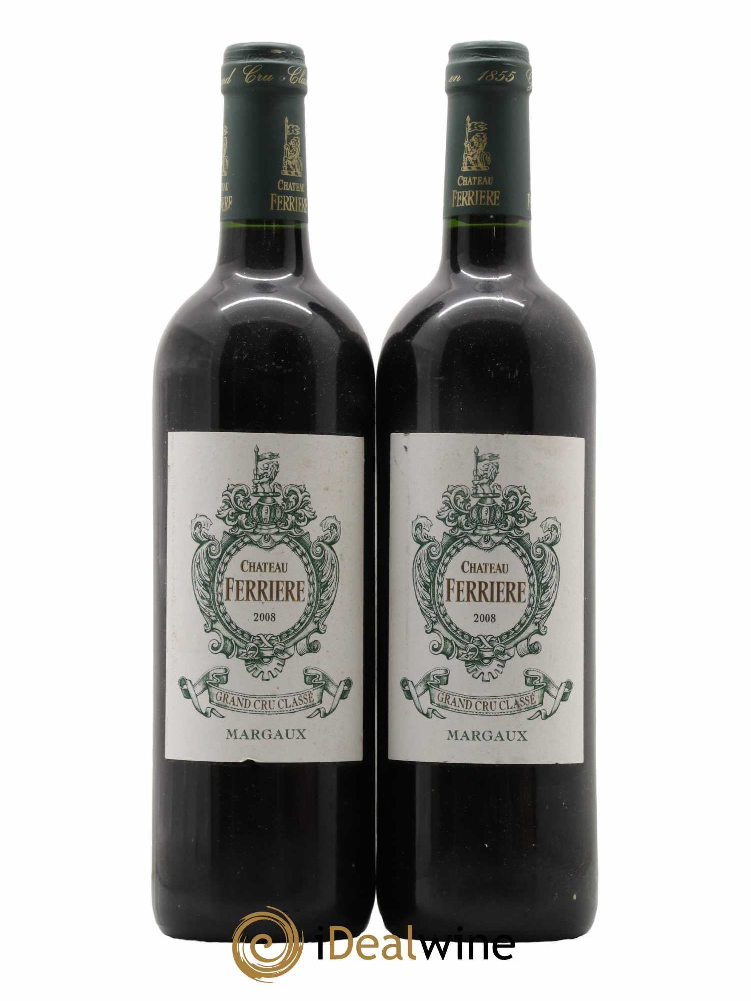 Château Ferrière 3ème Grand Cru Classé 2008 - Lot de 2 bouteilles - 0