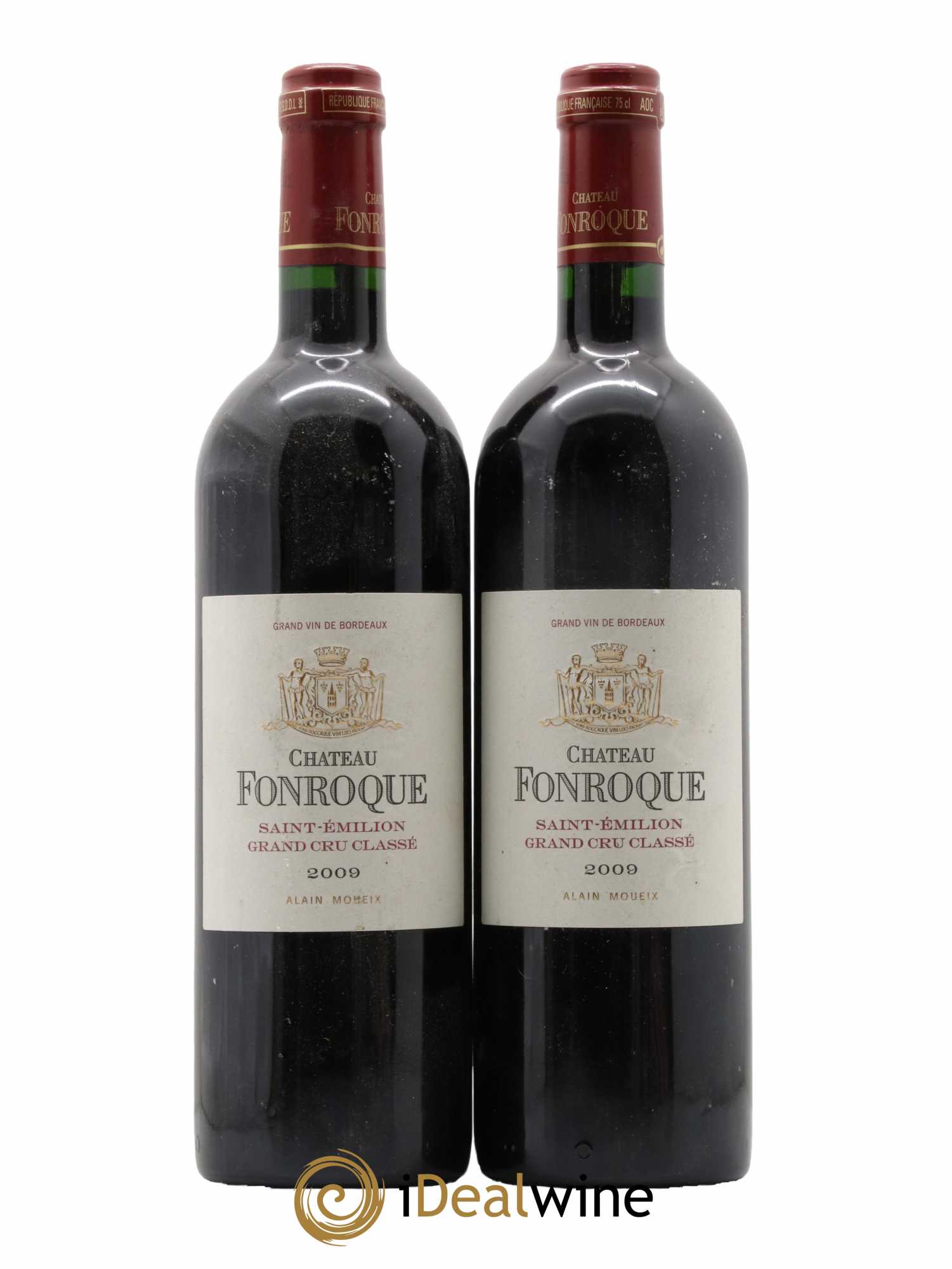 Château Fonroque Grand Cru Classé 2009 - Lot de 2 bouteilles - 0