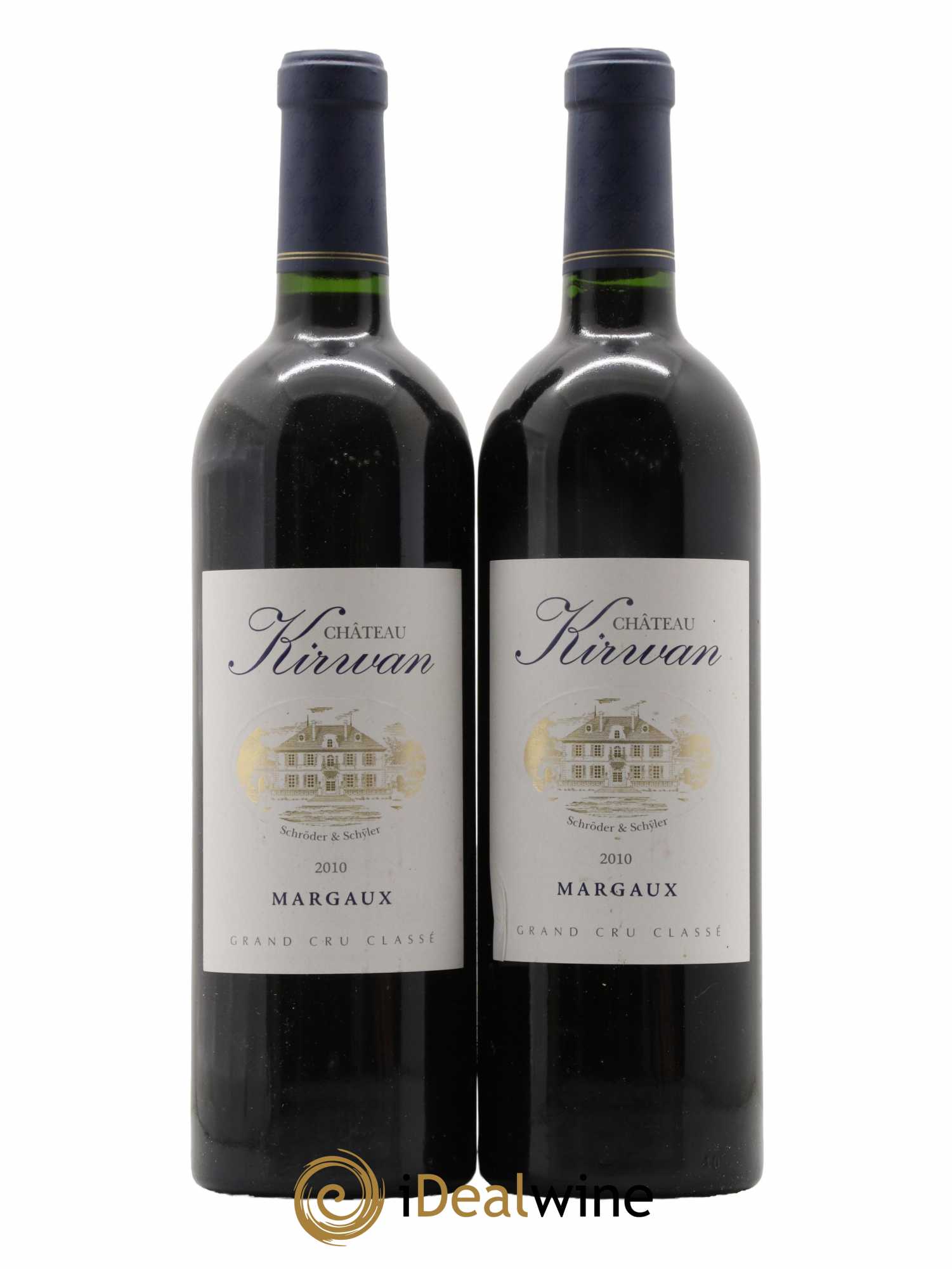 Château Kirwan 3ème Grand Cru Classé 2010 - Lot de 2 bouteilles - 0