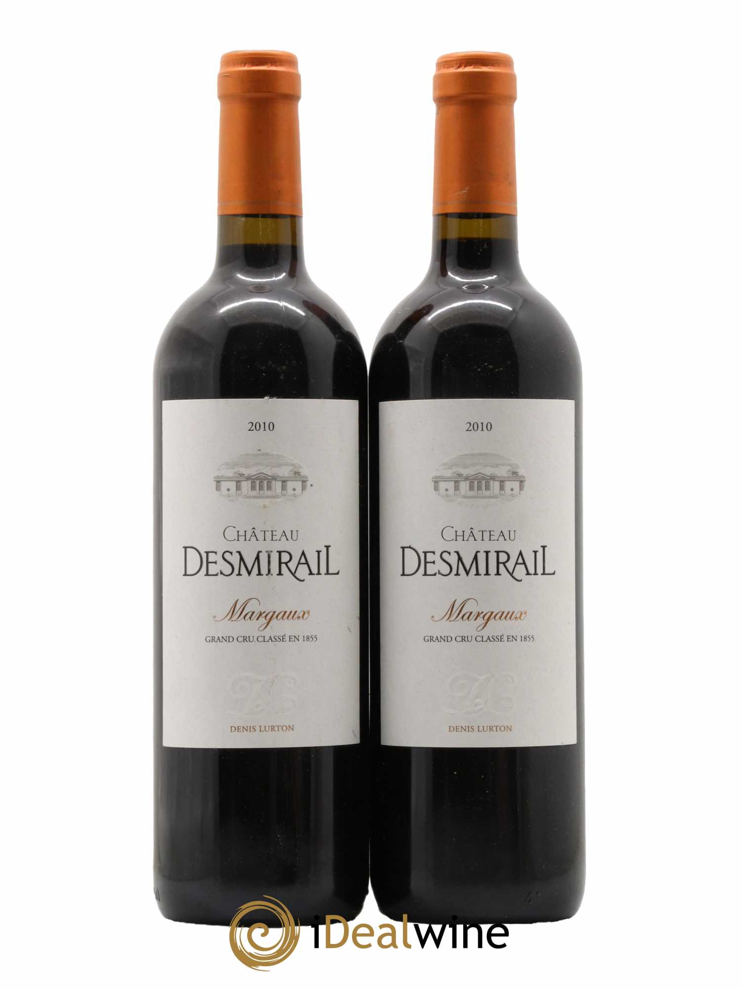 Château Desmirail 3ème Grand Cru Classé 2010 - Lot de 2 bouteilles - 0