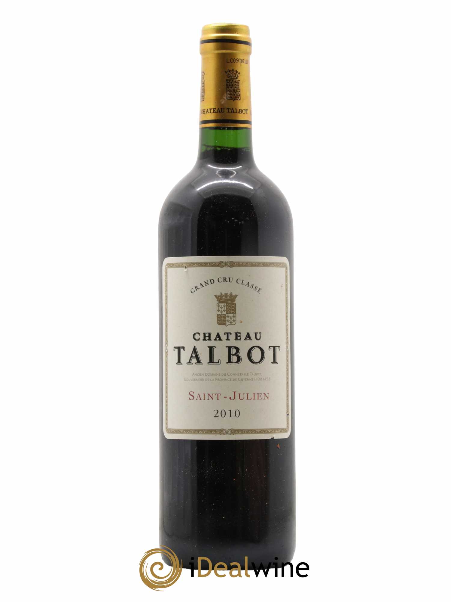 Château Talbot 4ème Grand Cru Classé 2010 - Lot de 1 bouteille - 0