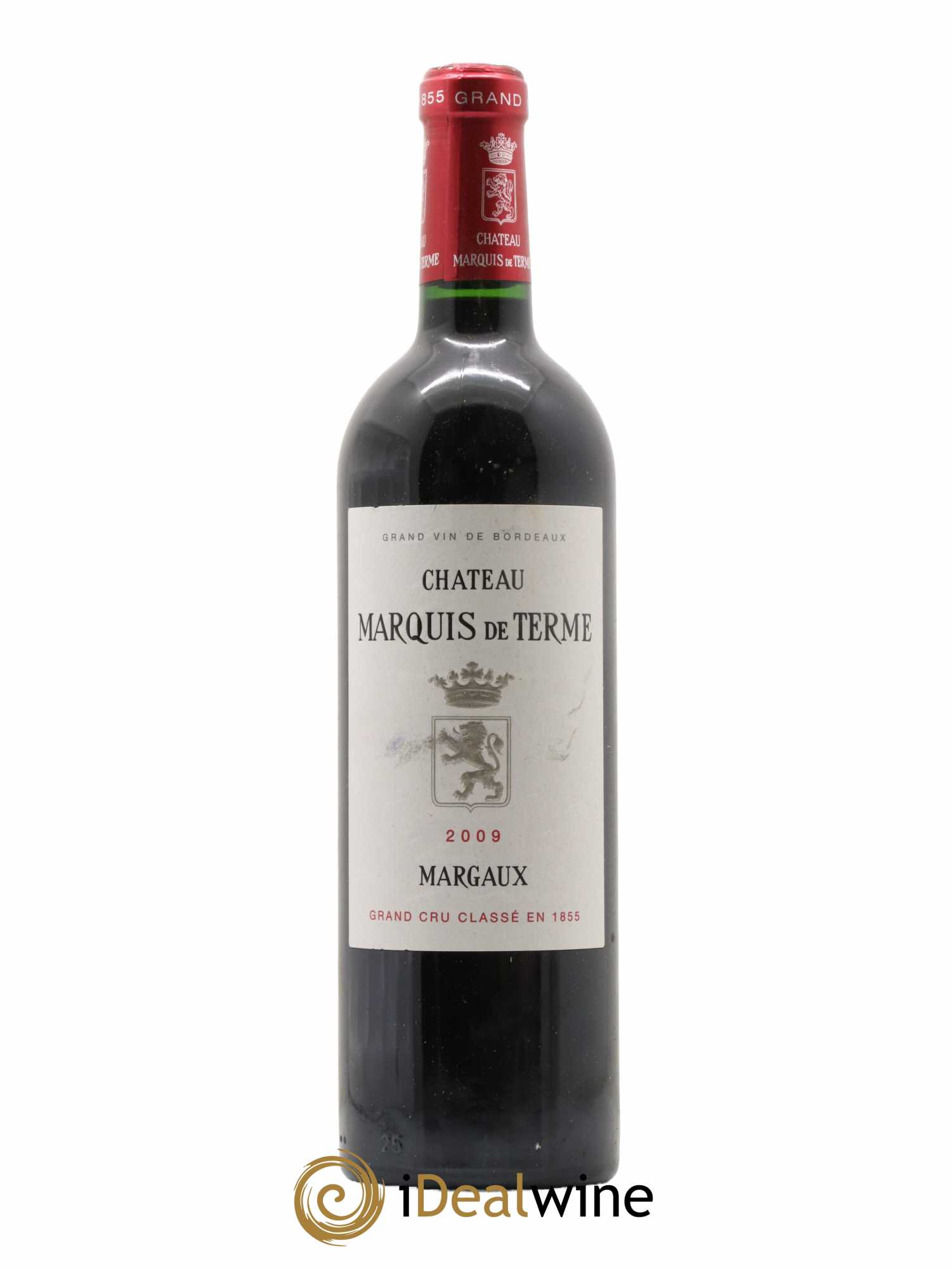 Château Marquis de Terme 4ème Grand Cru Classé 2009 - Lot de 1 bouteille - 0