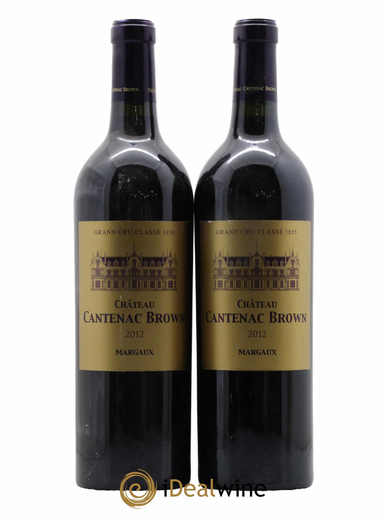 Château Cantenac Brown 3ème Grand Cru Classé 2012 - Lot de 2 bouteilles - 0