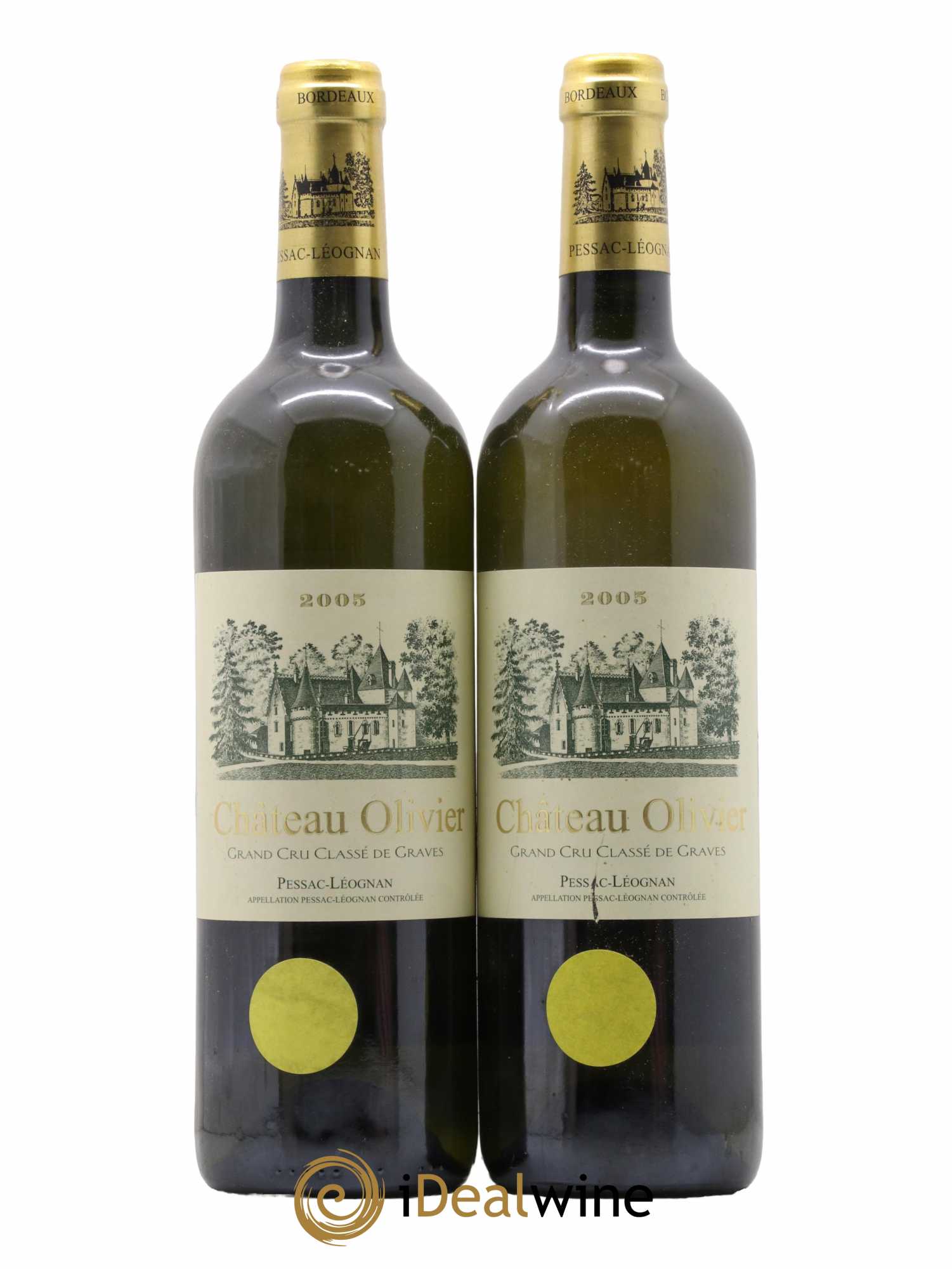 Château Olivier Cru Classé de Graves 2005 - Lot de 2 bouteilles - 0