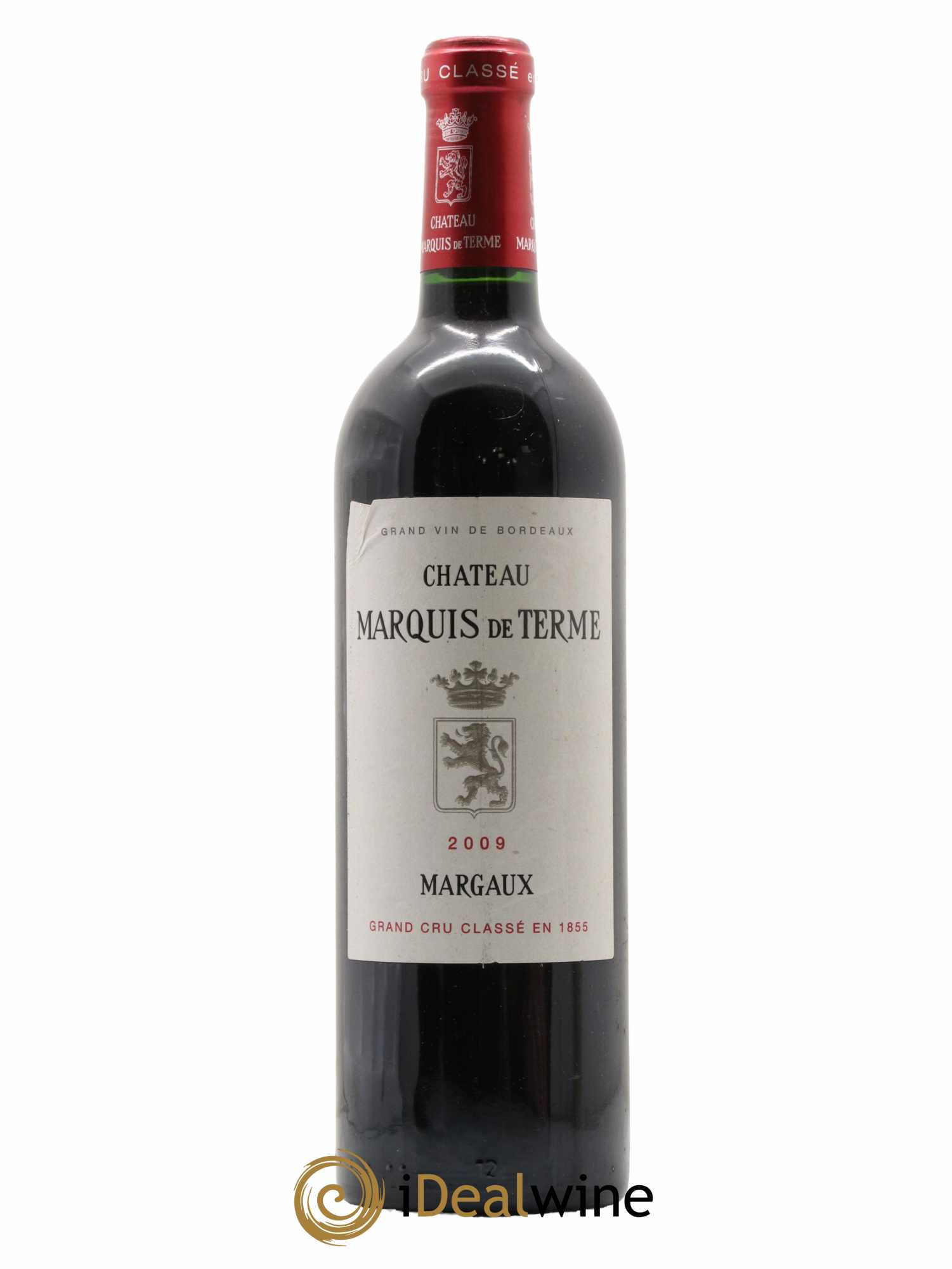 Château Marquis de Terme 4ème Grand Cru Classé 2009 - Lot de 1 bouteille - 0