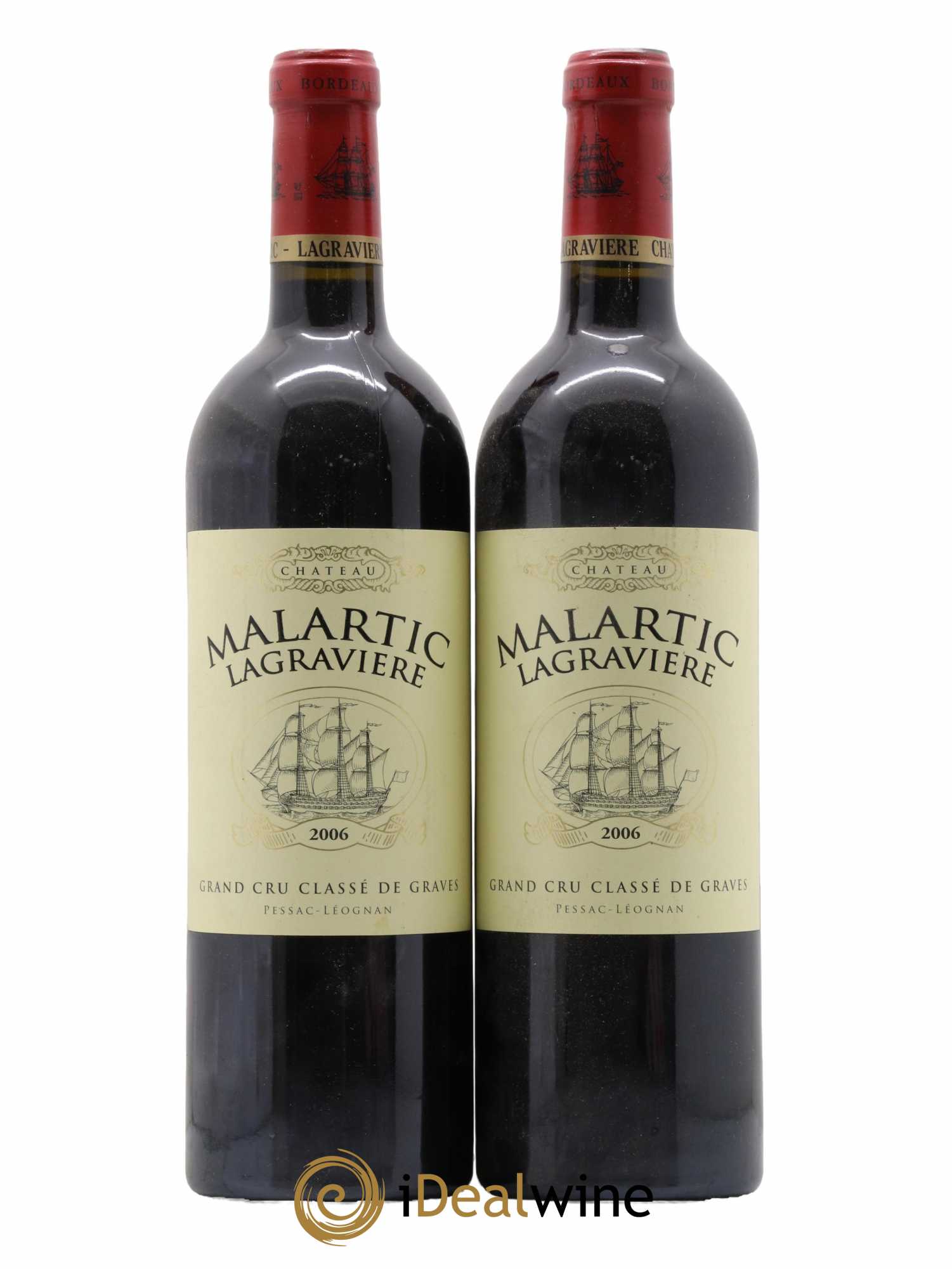 Château Malartic-Lagravière Cru Classé de Graves 2006 - Lot de 2 bouteilles - 0