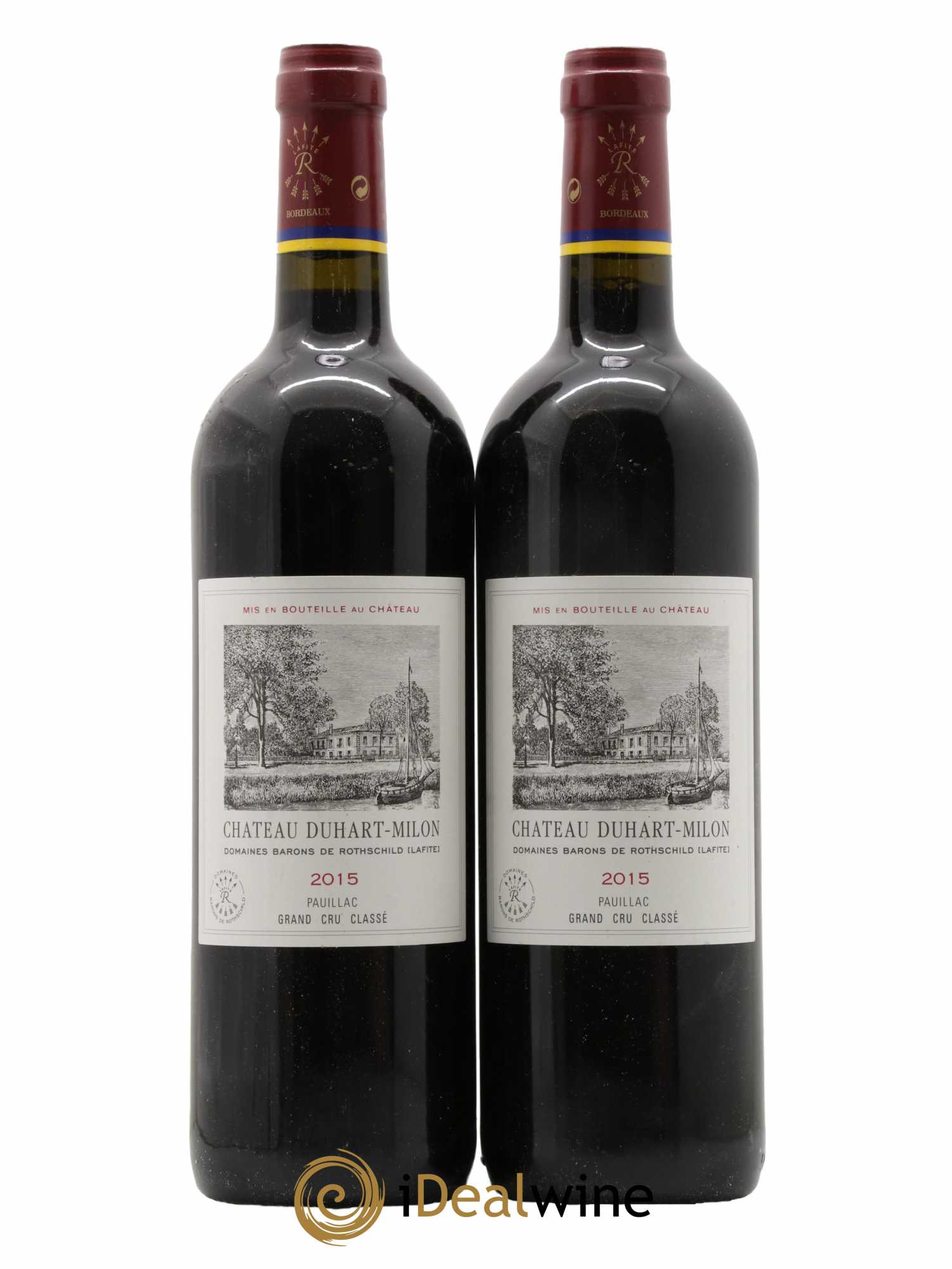Château Duhart-Milon 4ème Grand Cru Classé 2015 - Lot of 2 bottles - 0